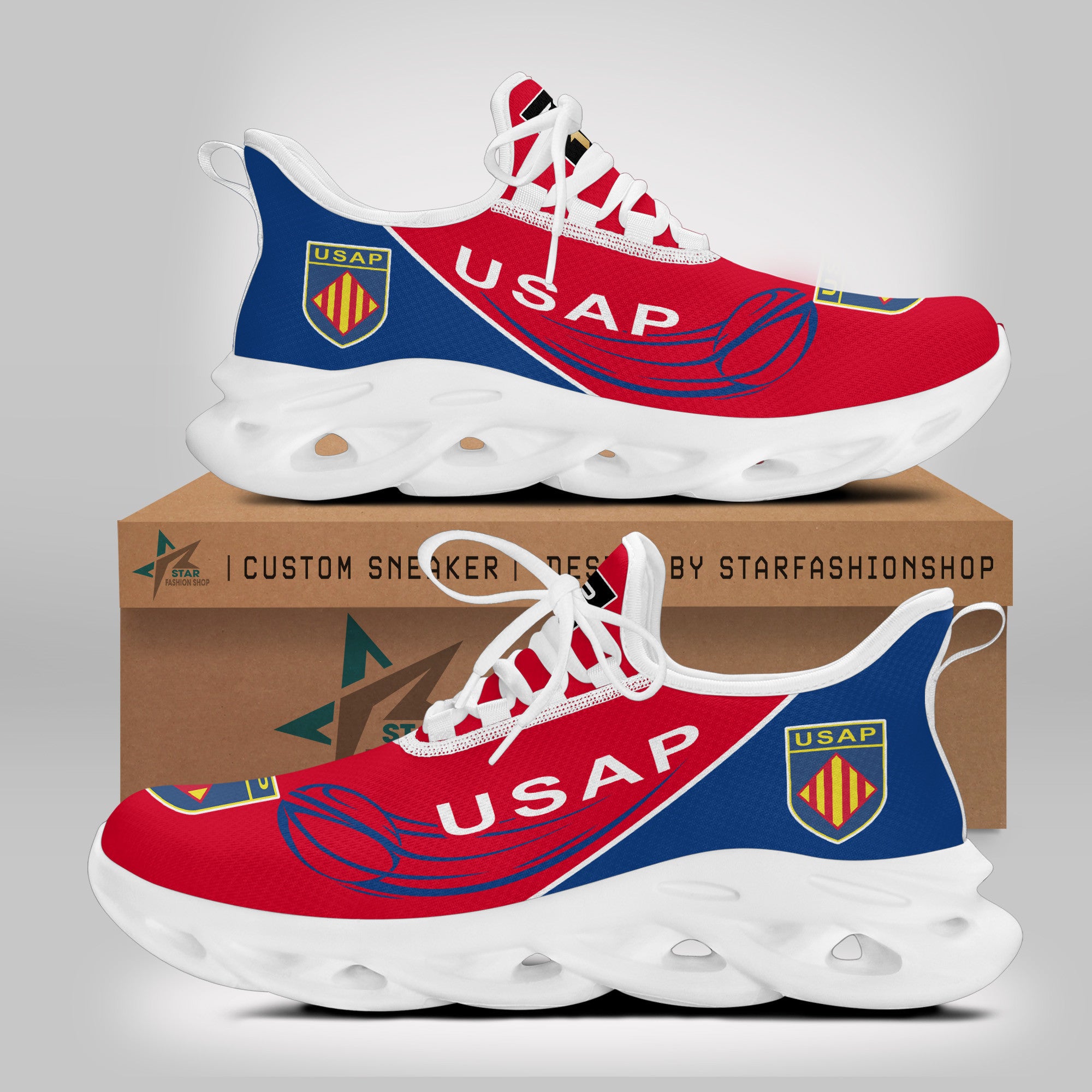 Chaussures USA Perpignan 02 - Baskets Rugby