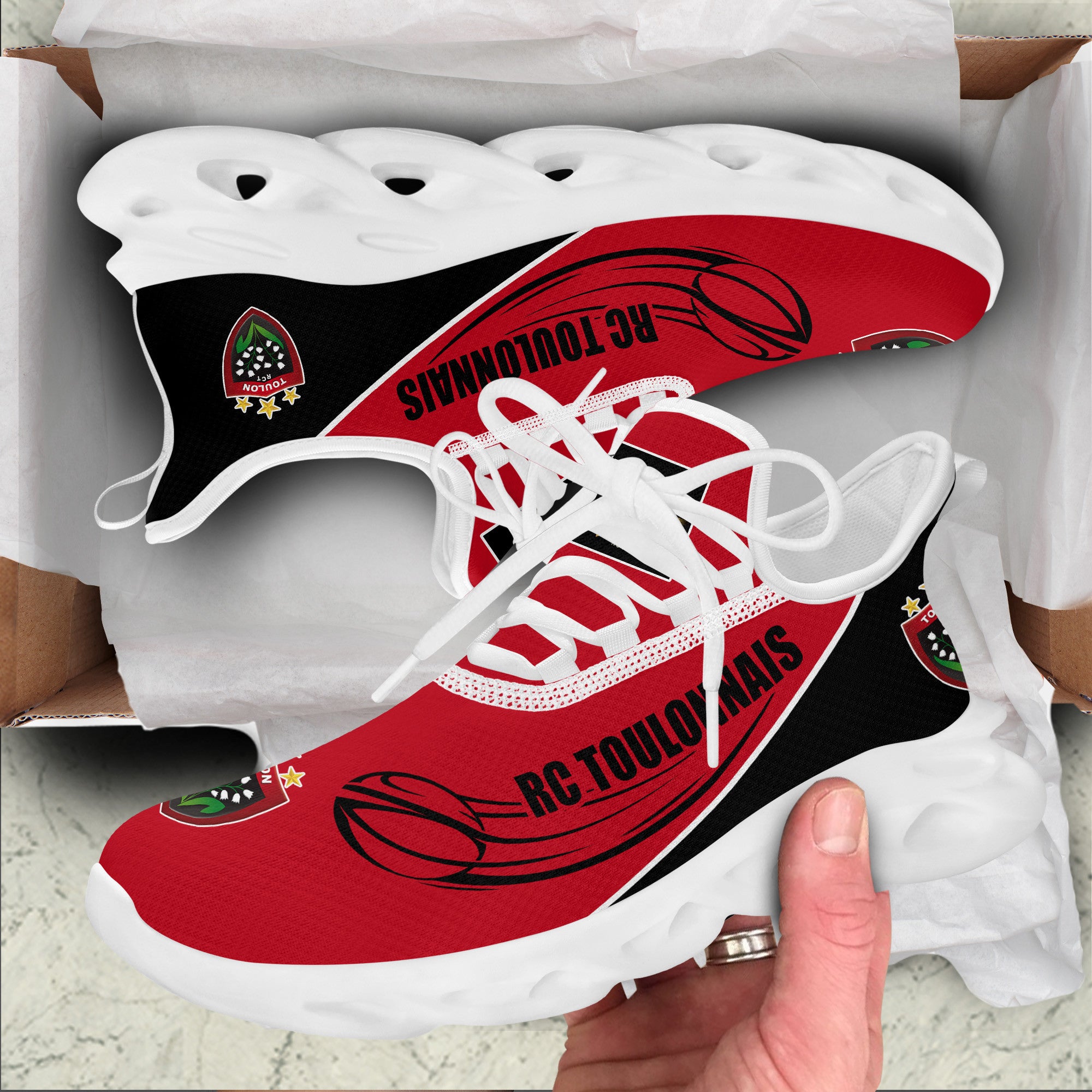 Chaussures RC Toulonnais 02 - Baskets Rugby