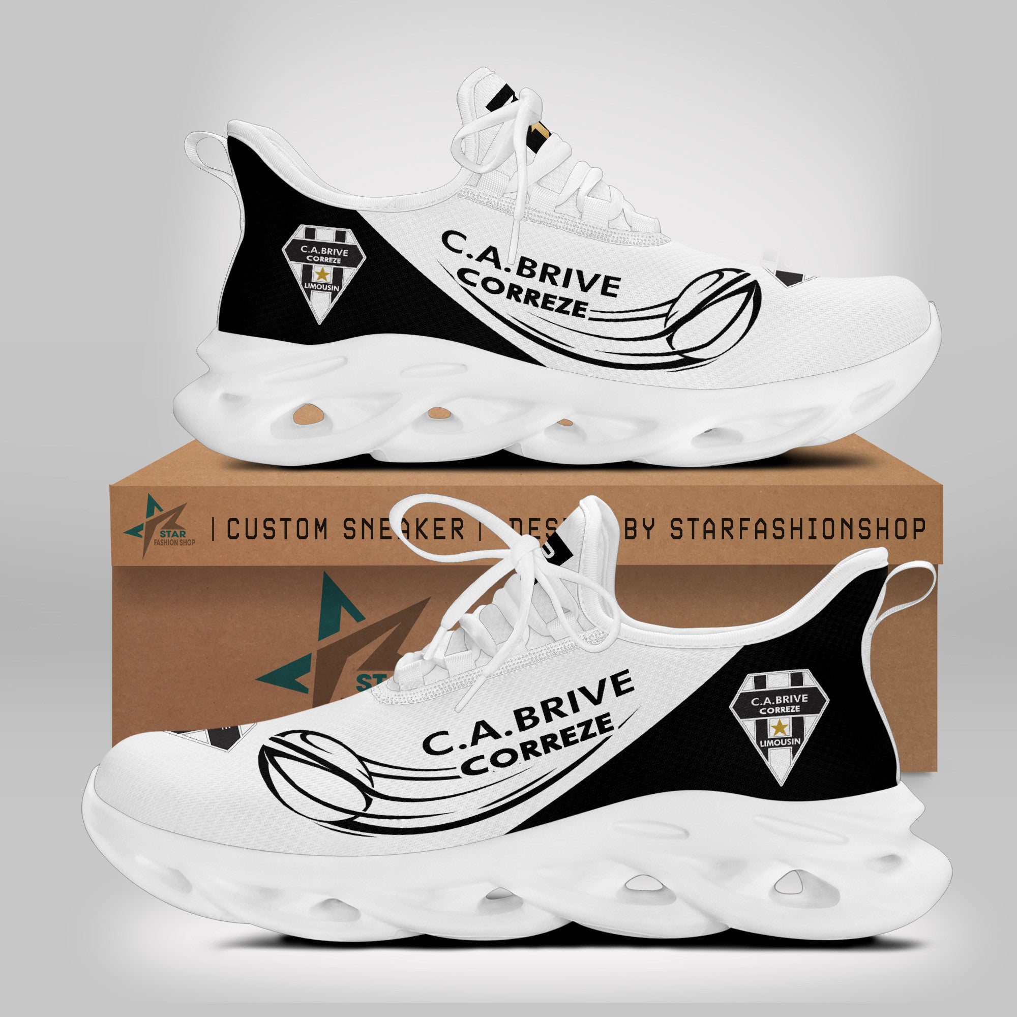 Chaussures CA Brive 02 - Baskets Rugby