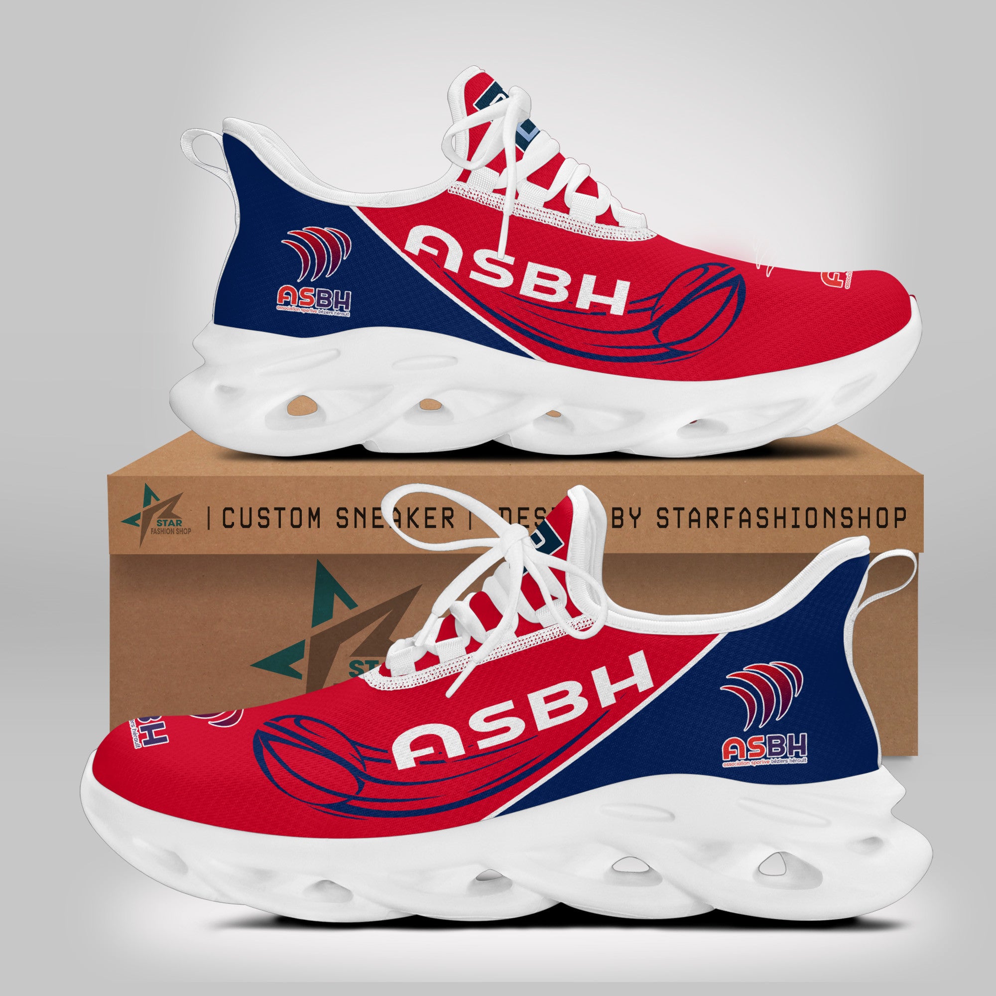 Chaussures AS Beziers Herault 02 - Baskets Rugby