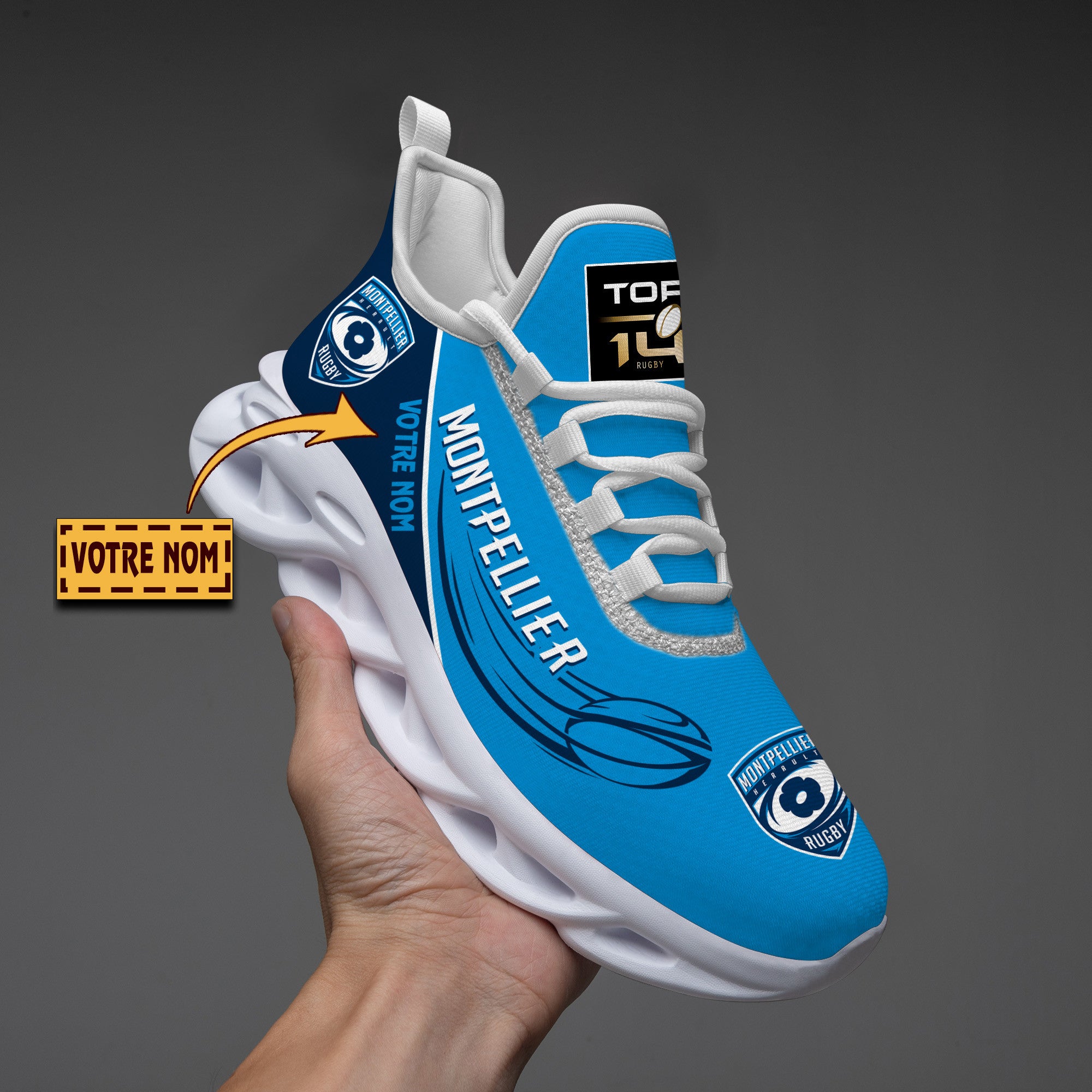 Chaussures Montpellier Herault Rugby 03 - Baskets Rugby