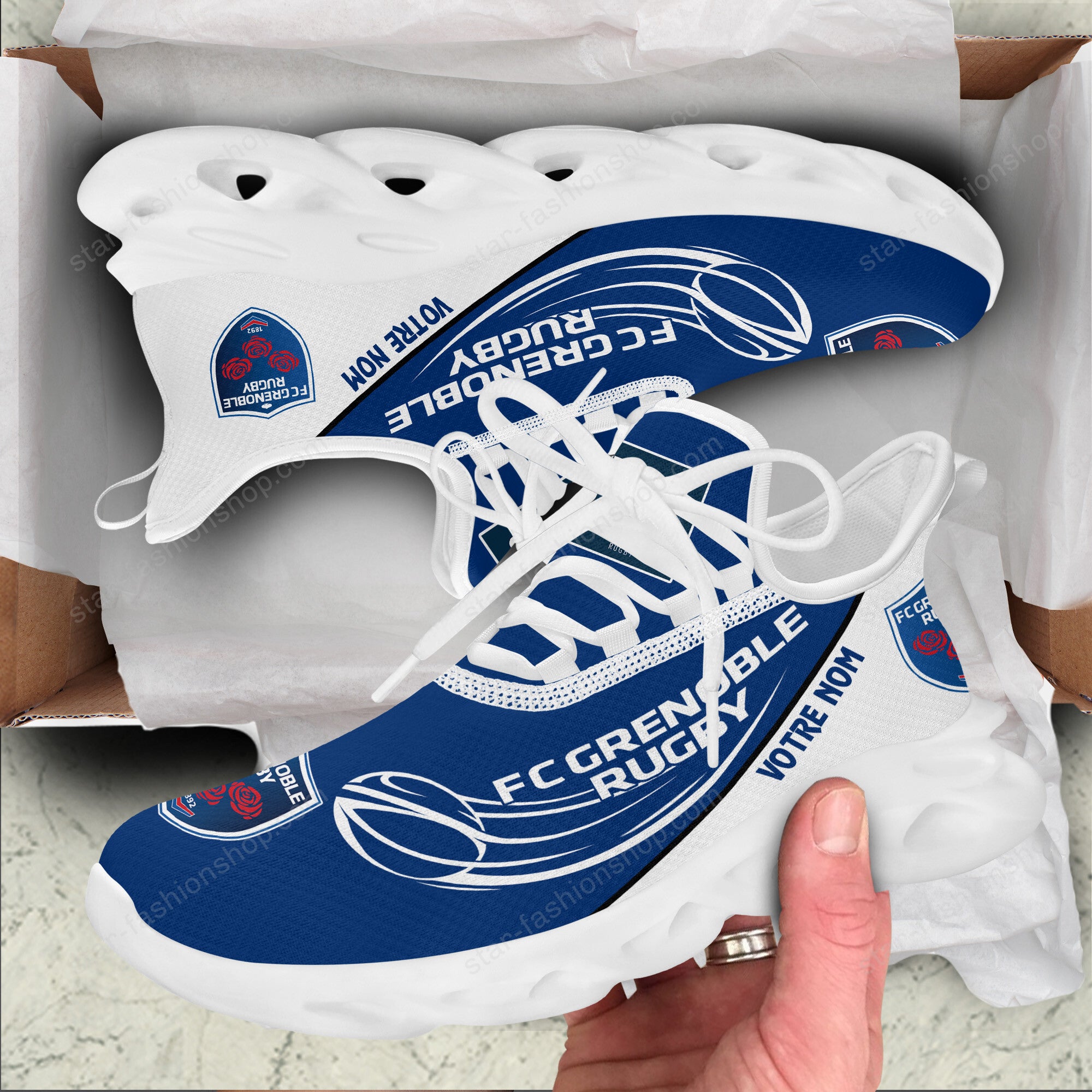 Chaussures FC Grenoble Rugby 03 - Baskets Rugby