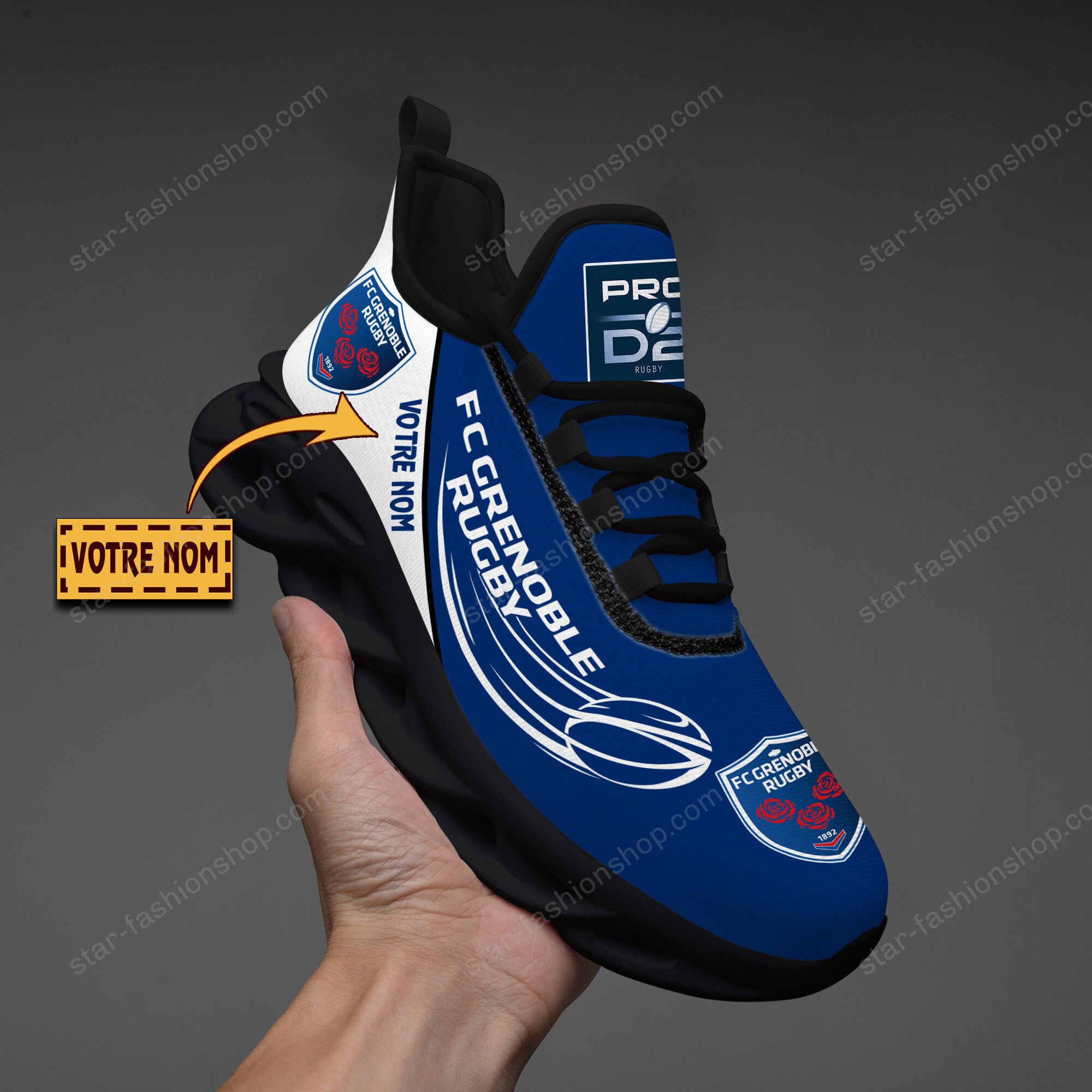 Chaussures FC Grenoble Rugby 03 - Baskets Rugby