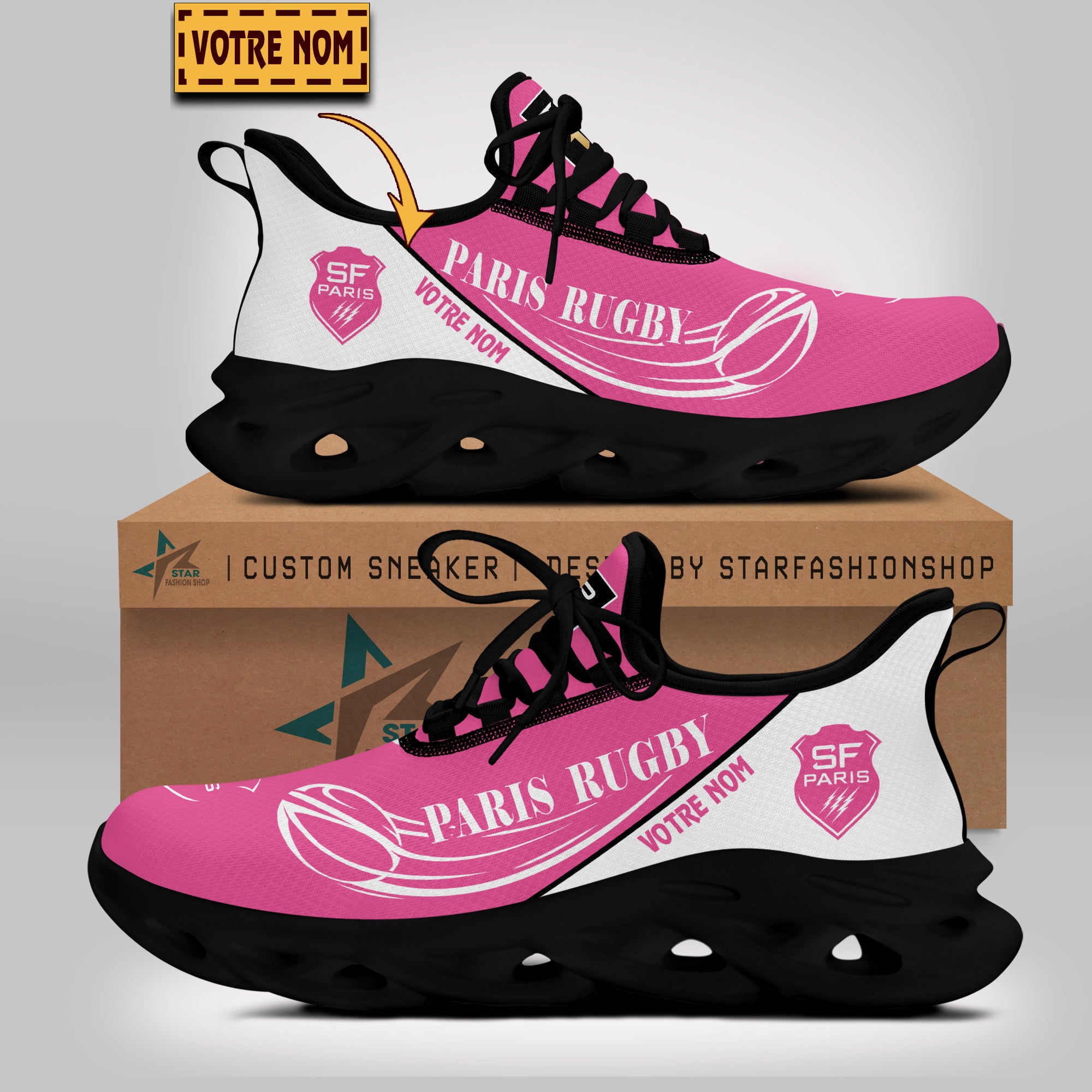 Chaussures Stade Francais 03 - Baskets Rugby