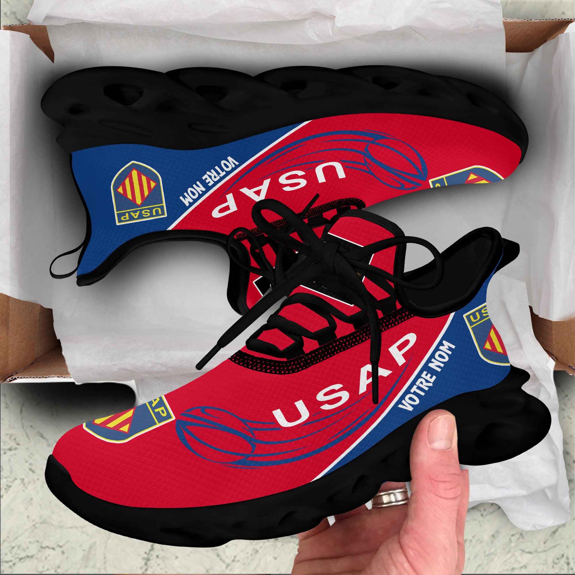 Chaussures USA Perpignan 03 - Baskets Rugby