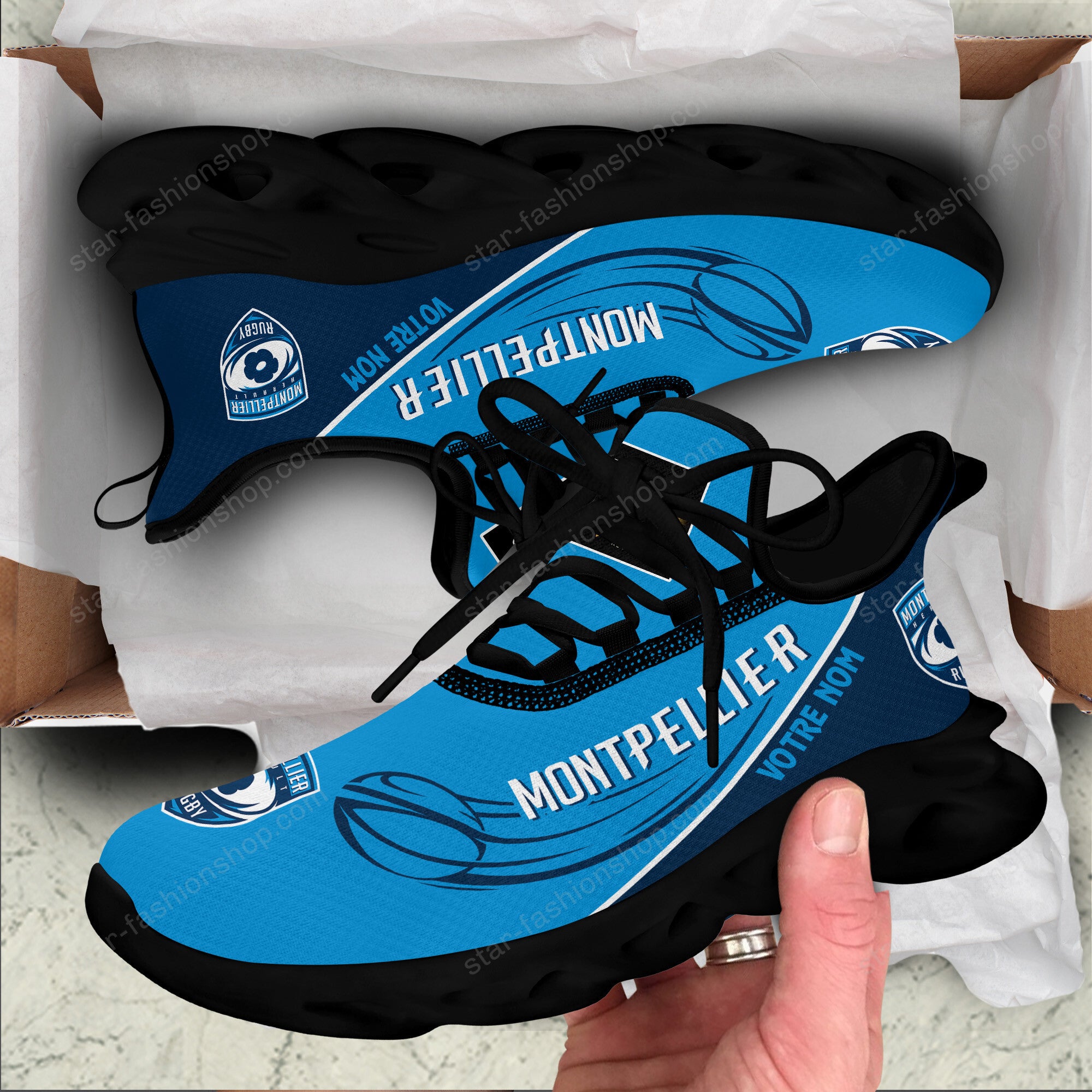 Chaussures Montpellier Herault Rugby 03 - Baskets Rugby
