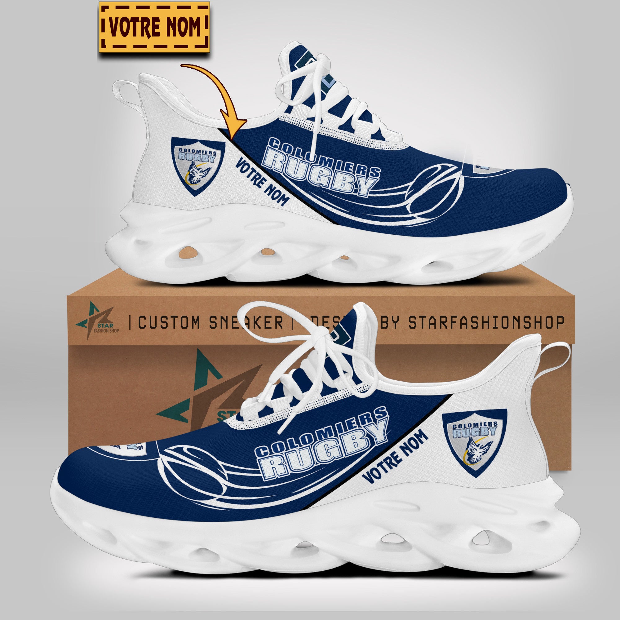 Chaussures Colomiers Rugby 02 - Baskets Rugby