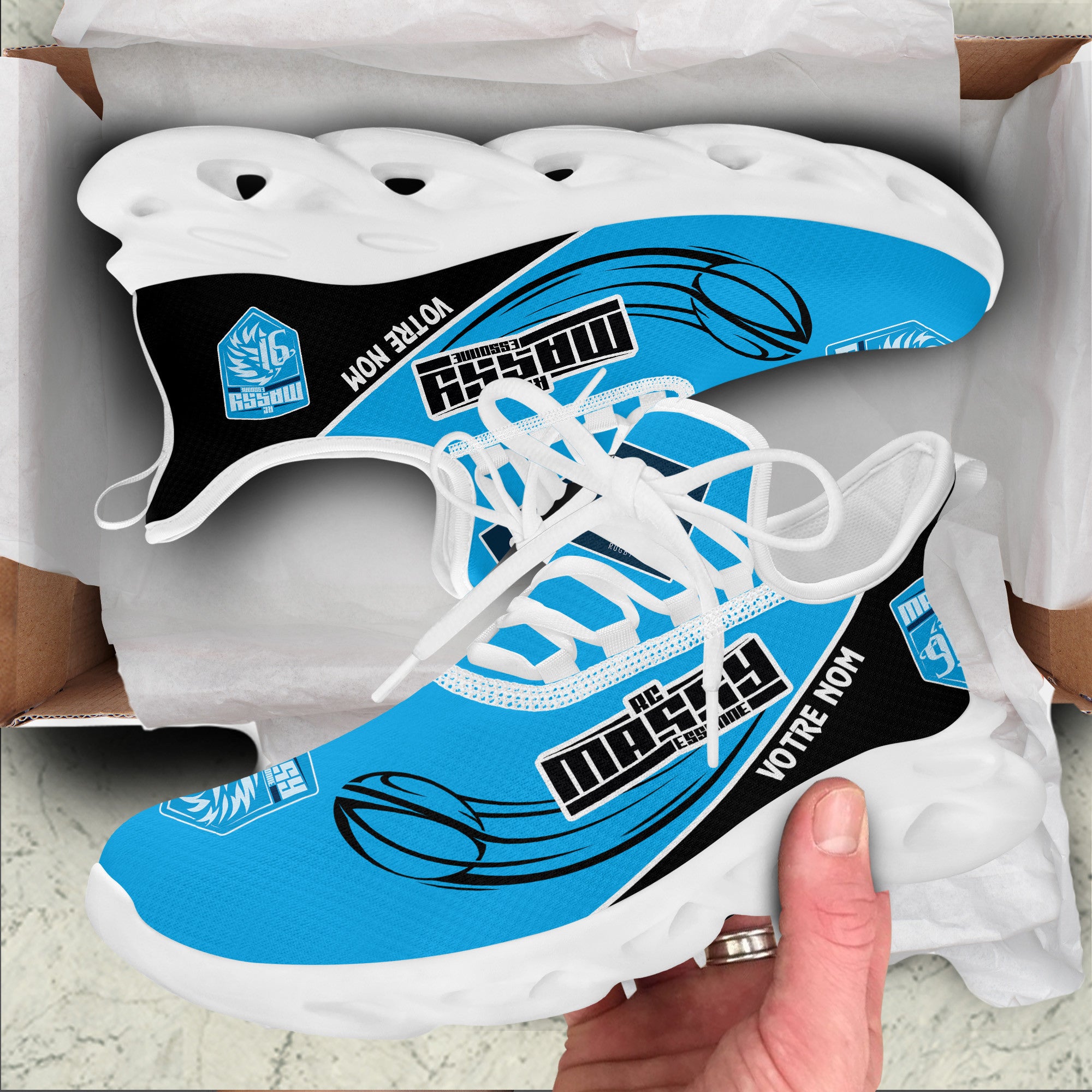Chaussures RC Massy Essonne 02 - Baskets Rugby