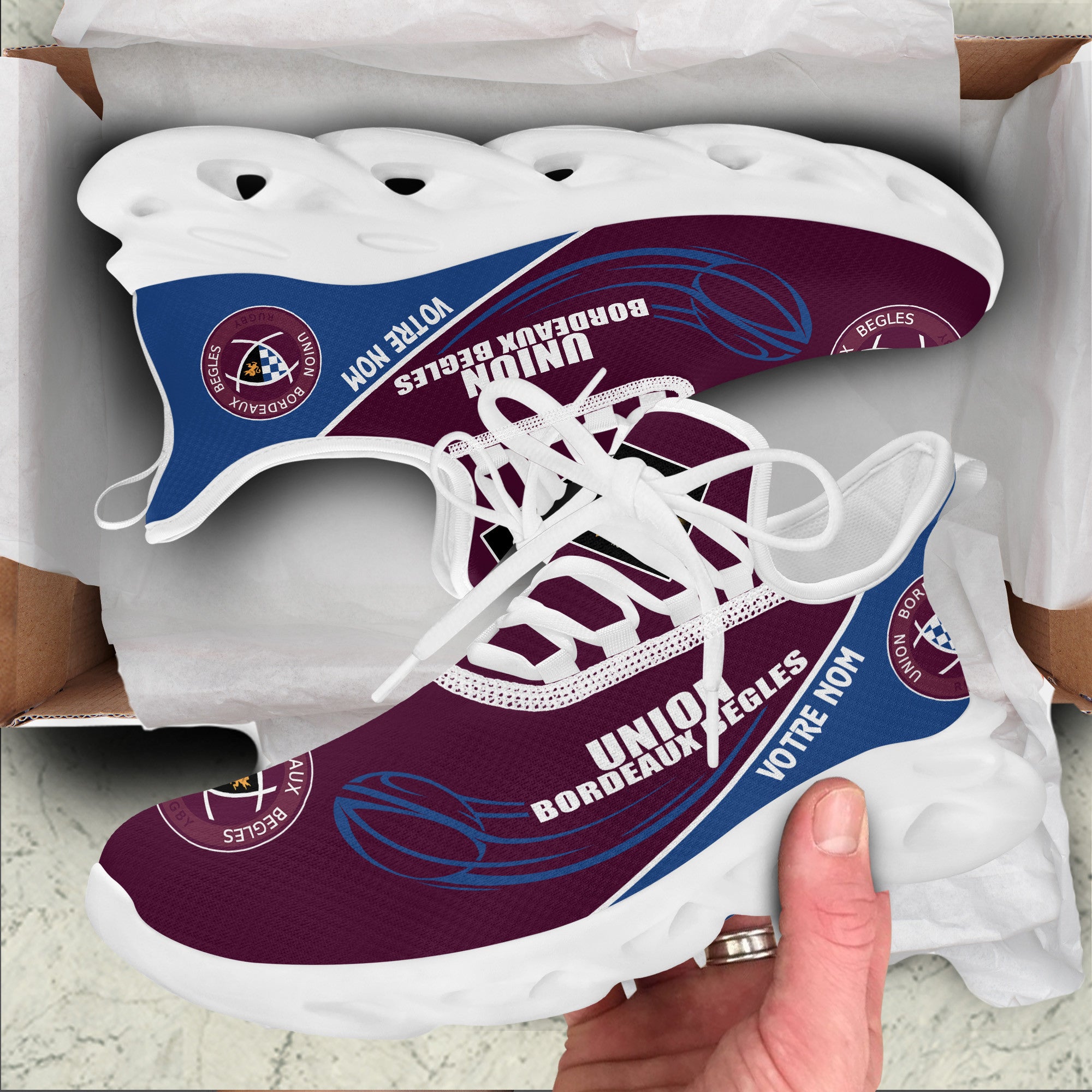 Chaussures Union Bordeaux Begles 03 - Baskets Rugby