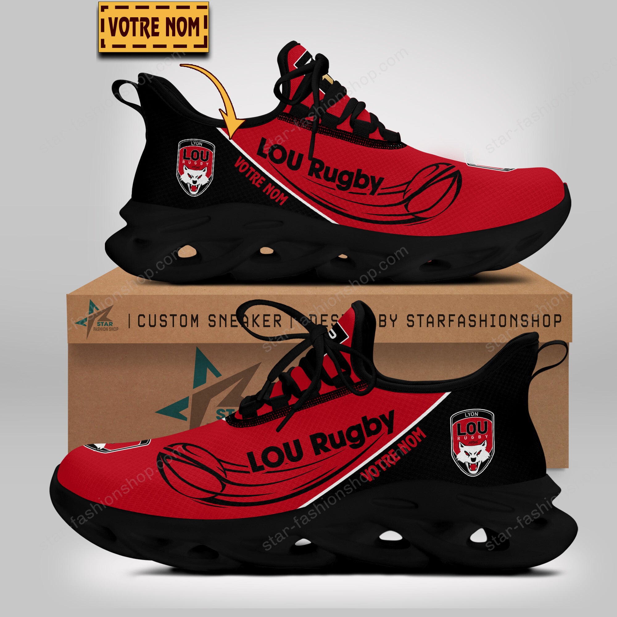 Chaussures Lyon OU 03 - Baskets Rugby