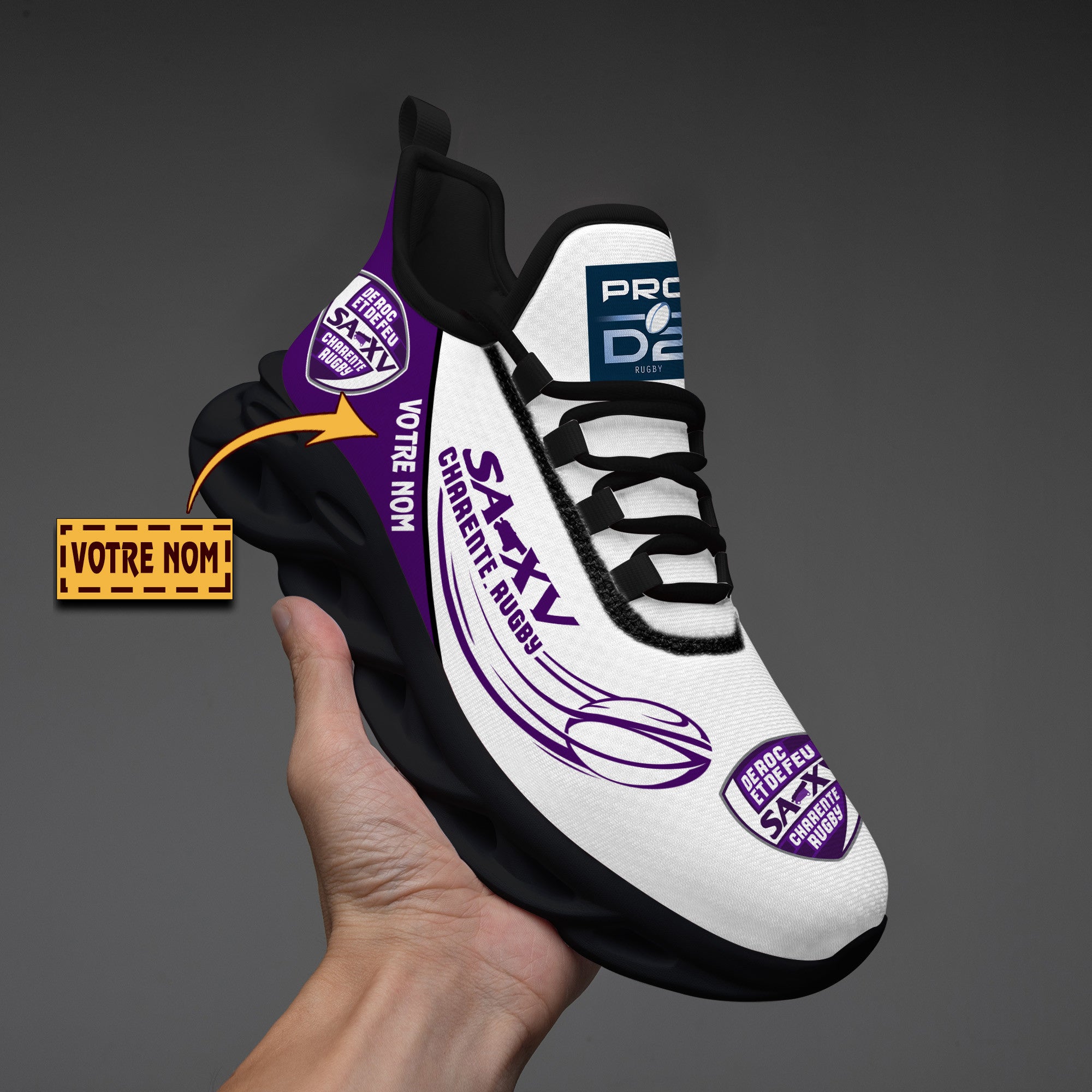 Chaussures SAXV Charente Rugby 02 - Baskets Rugby