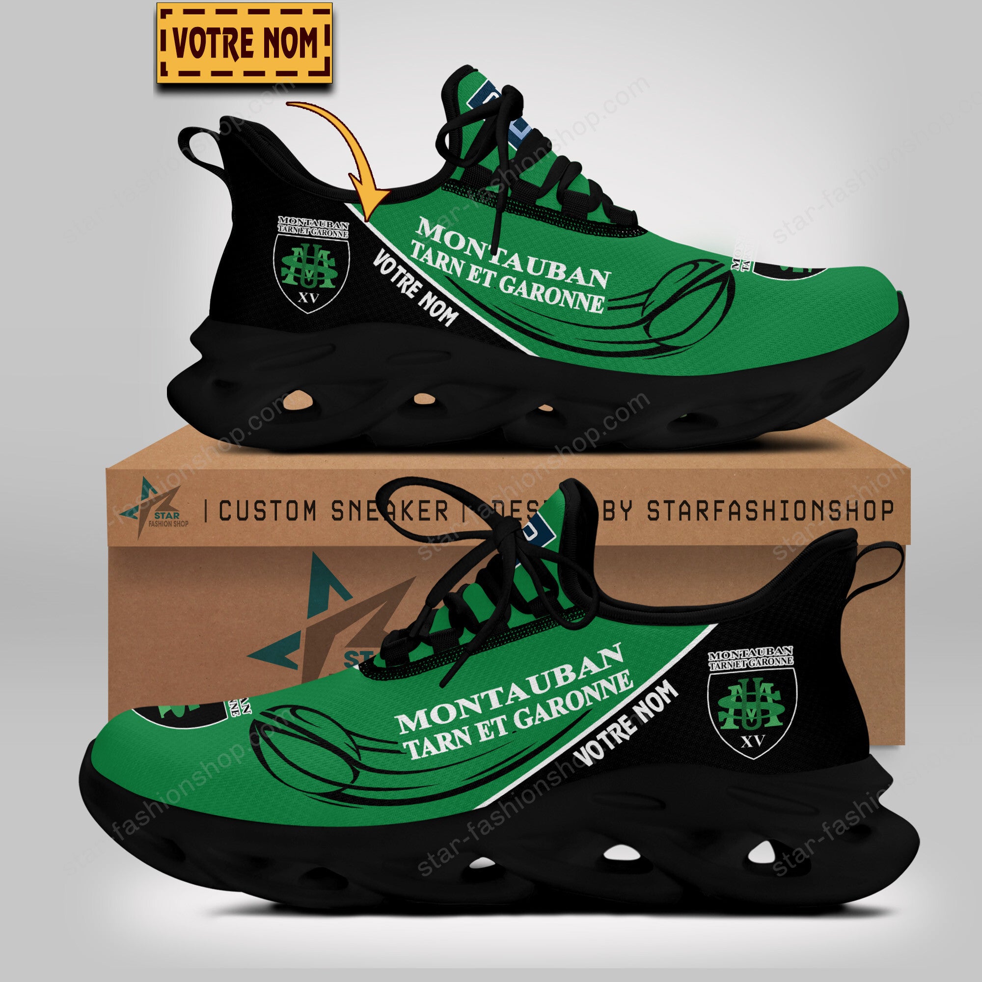 Chaussures US Montauban 03 - Baskets Rugby
