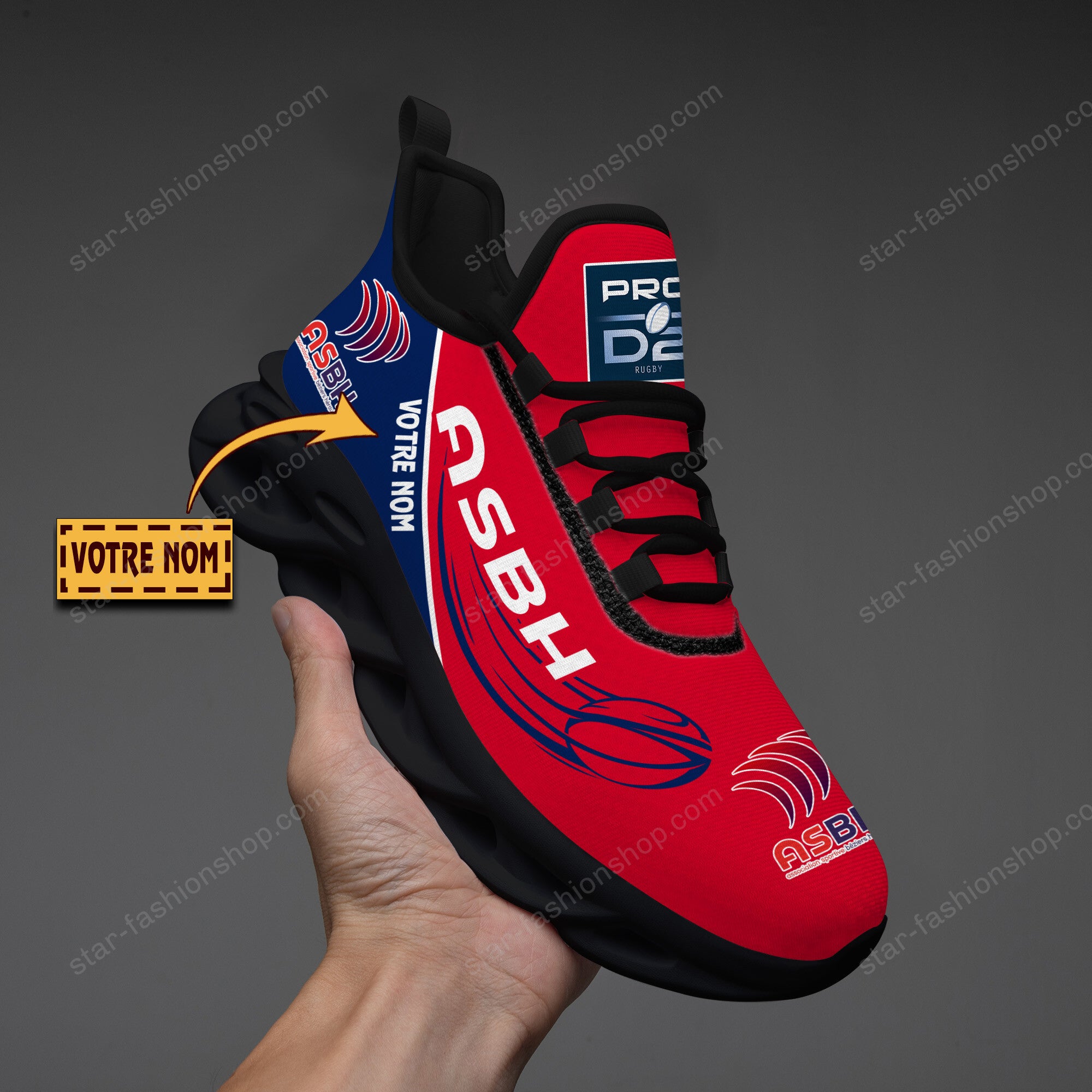 Chaussures AS Beziers Herault 03 - Baskets Rugby