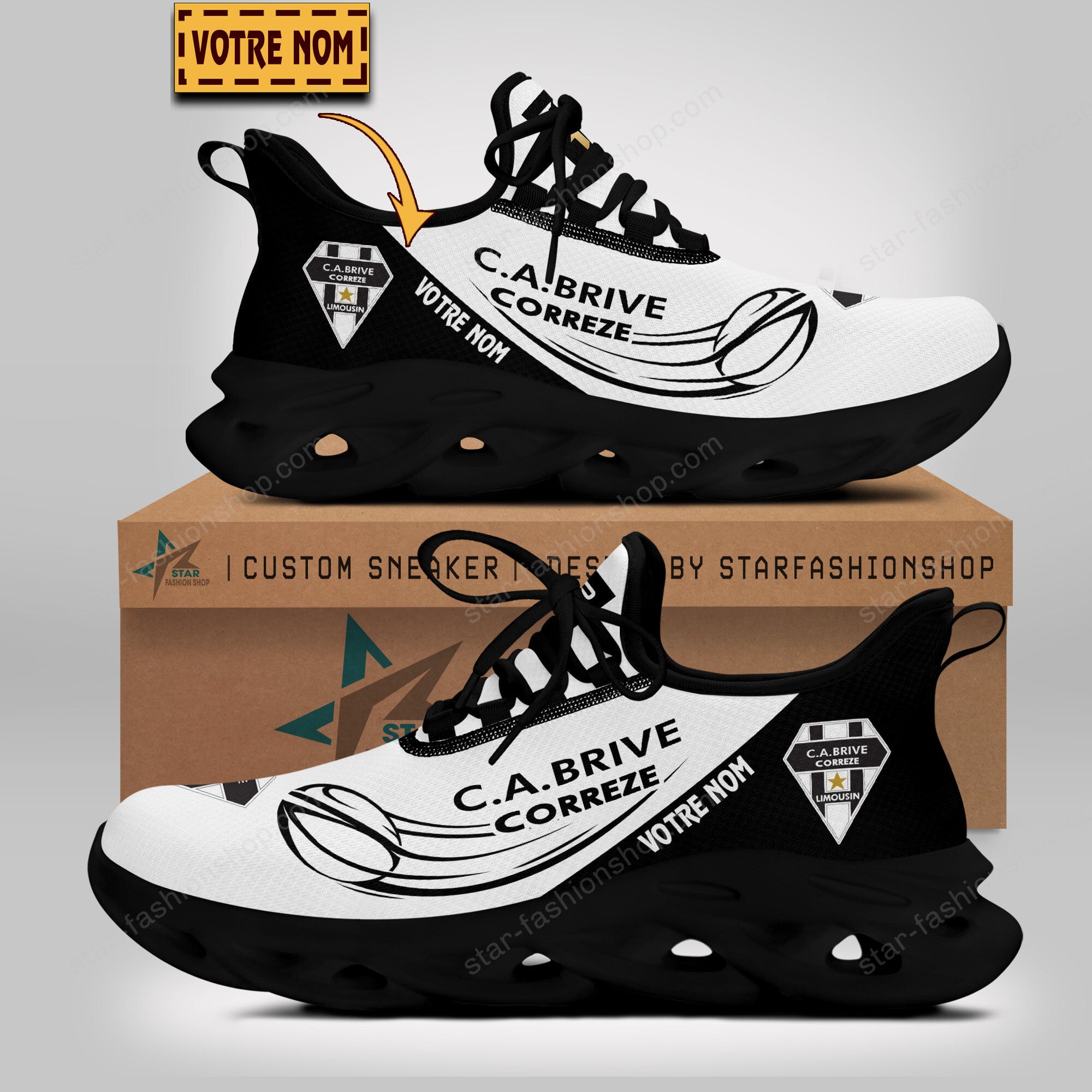 Chaussures CA Brive 03 - Baskets Rugby