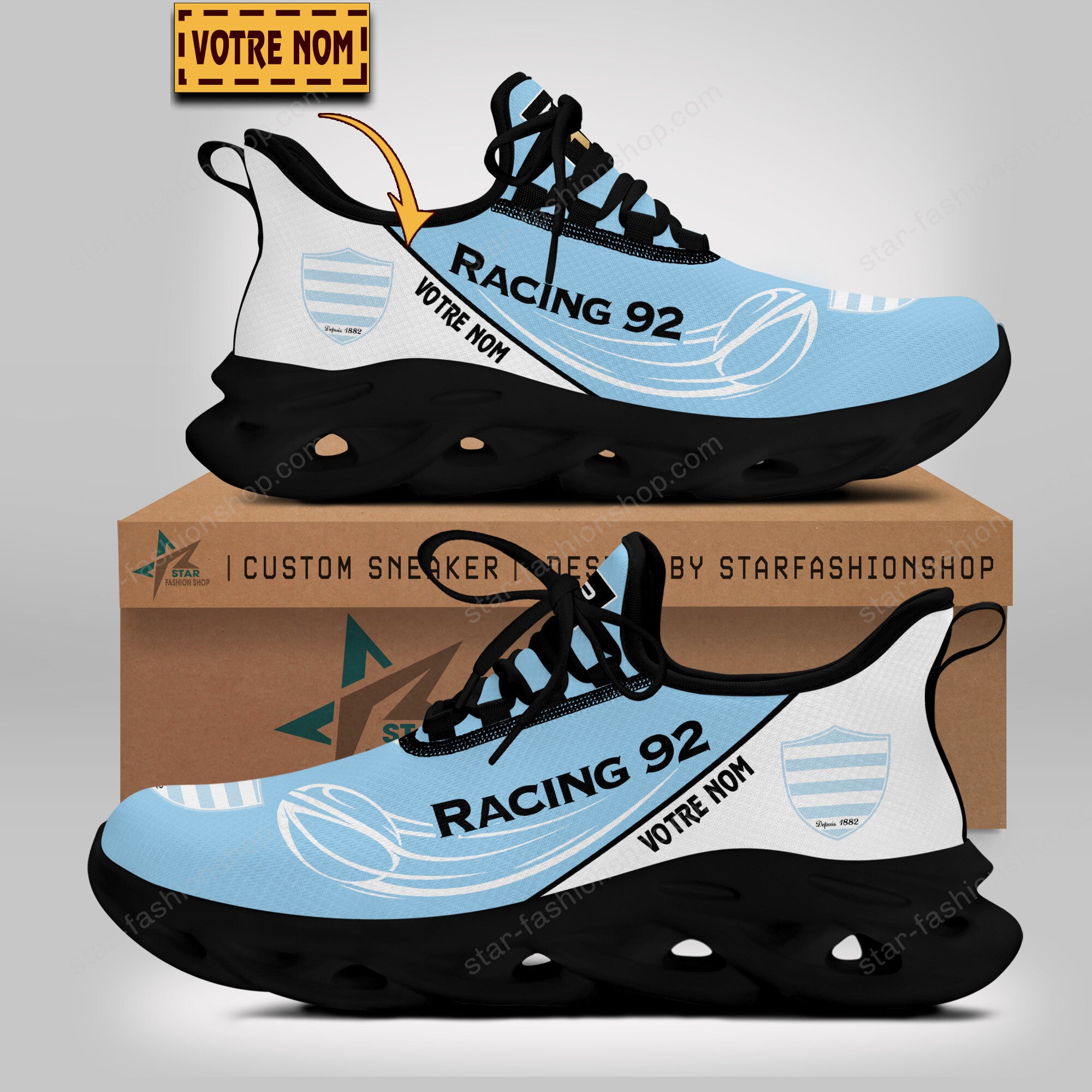 Chaussures Racing 92 03 - Baskets Rugby