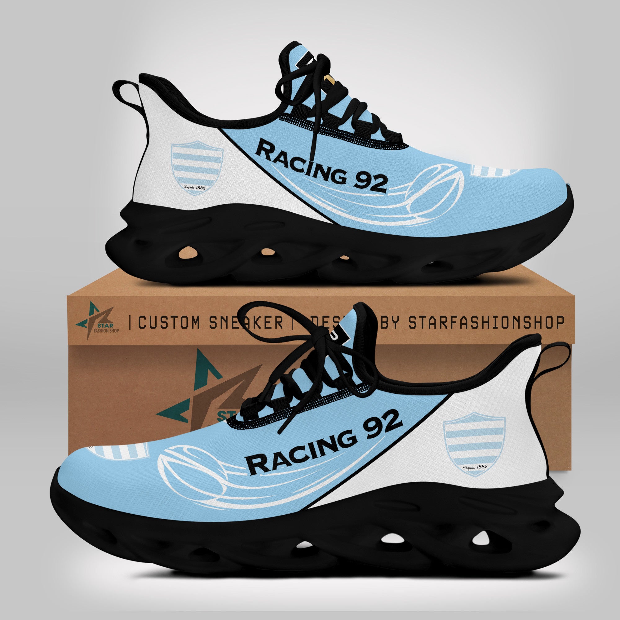 Chaussures Racing 92 02 - Baskets Rugby