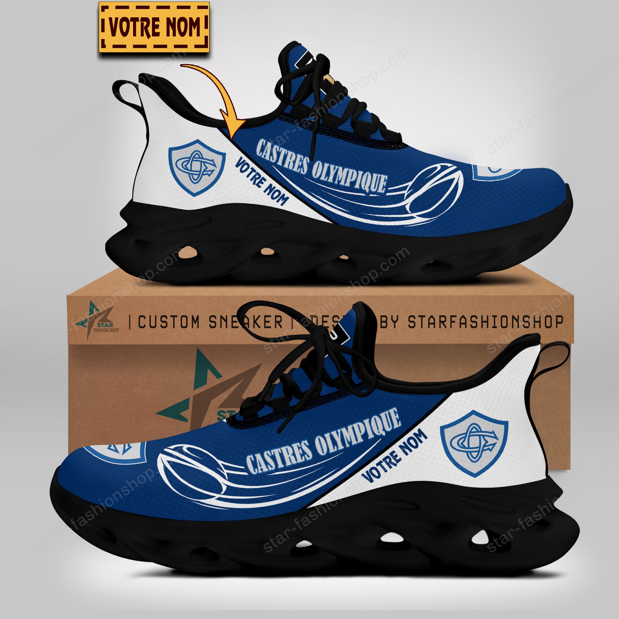 Chaussures Castres Olympique 03 - Baskets Rugby