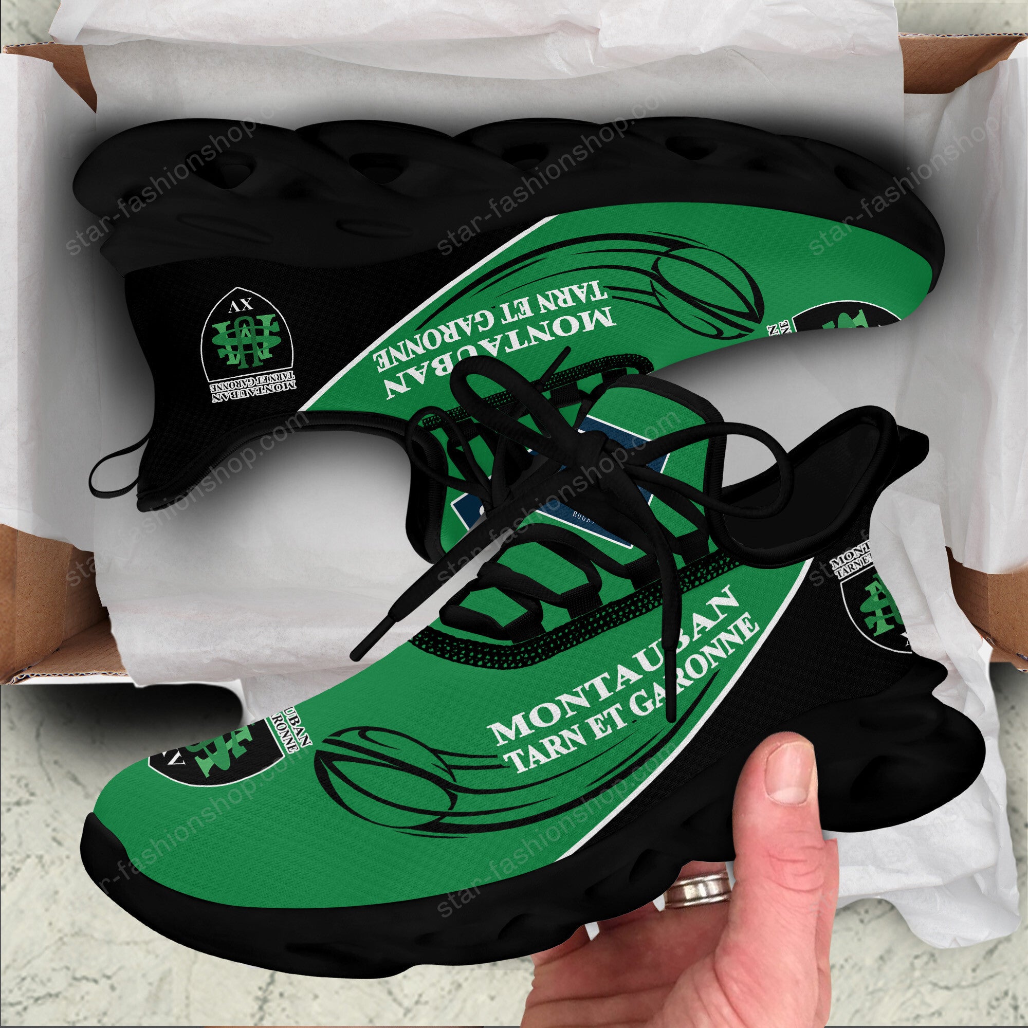 Chaussures US Montauban 02 - Baskets Rugby