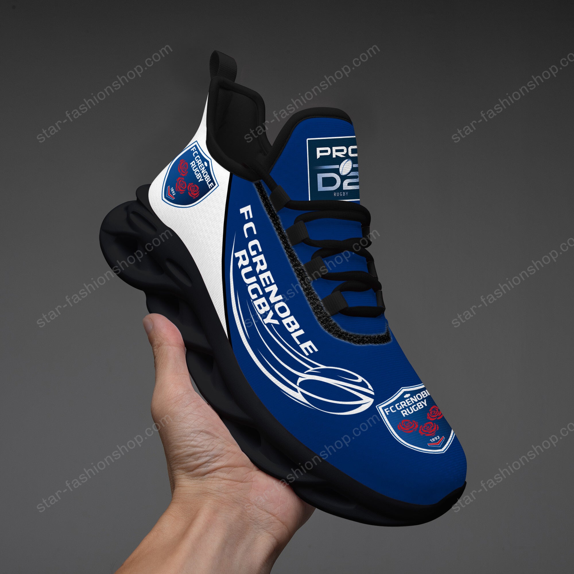 Chaussures FC Grenoble Rugby 02 - Baskets Rugby