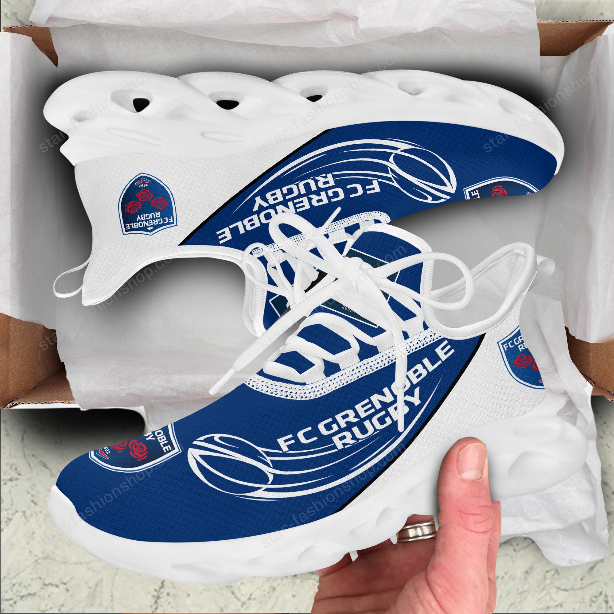 Chaussures FC Grenoble Rugby 02 - Baskets Rugby