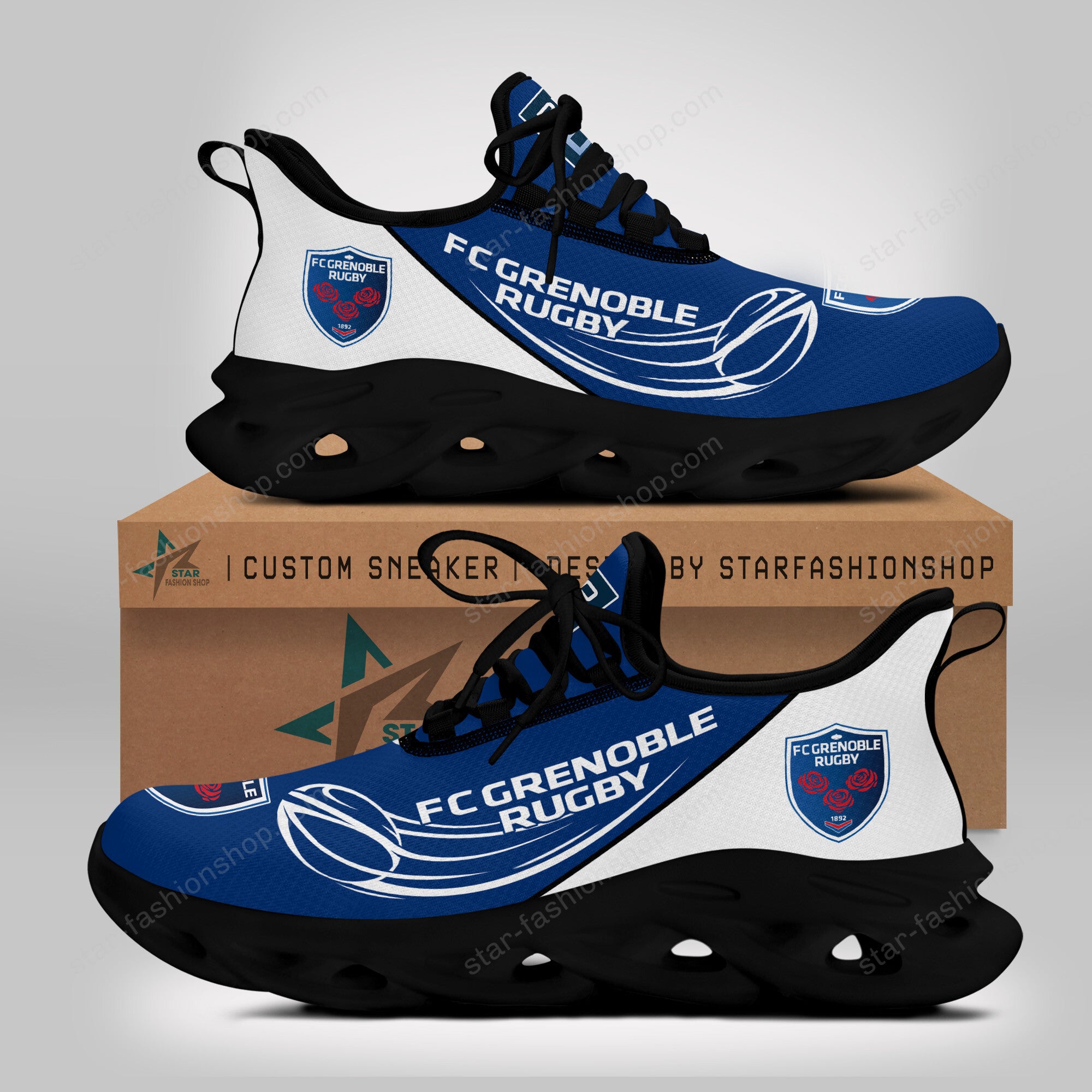 Chaussures FC Grenoble Rugby 02 - Baskets Rugby