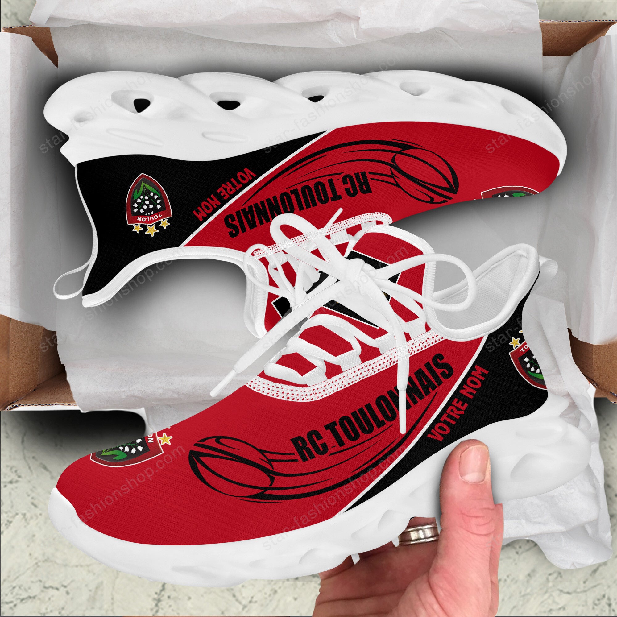 Chaussures RC Toulonnais 03 - Baskets Rugby