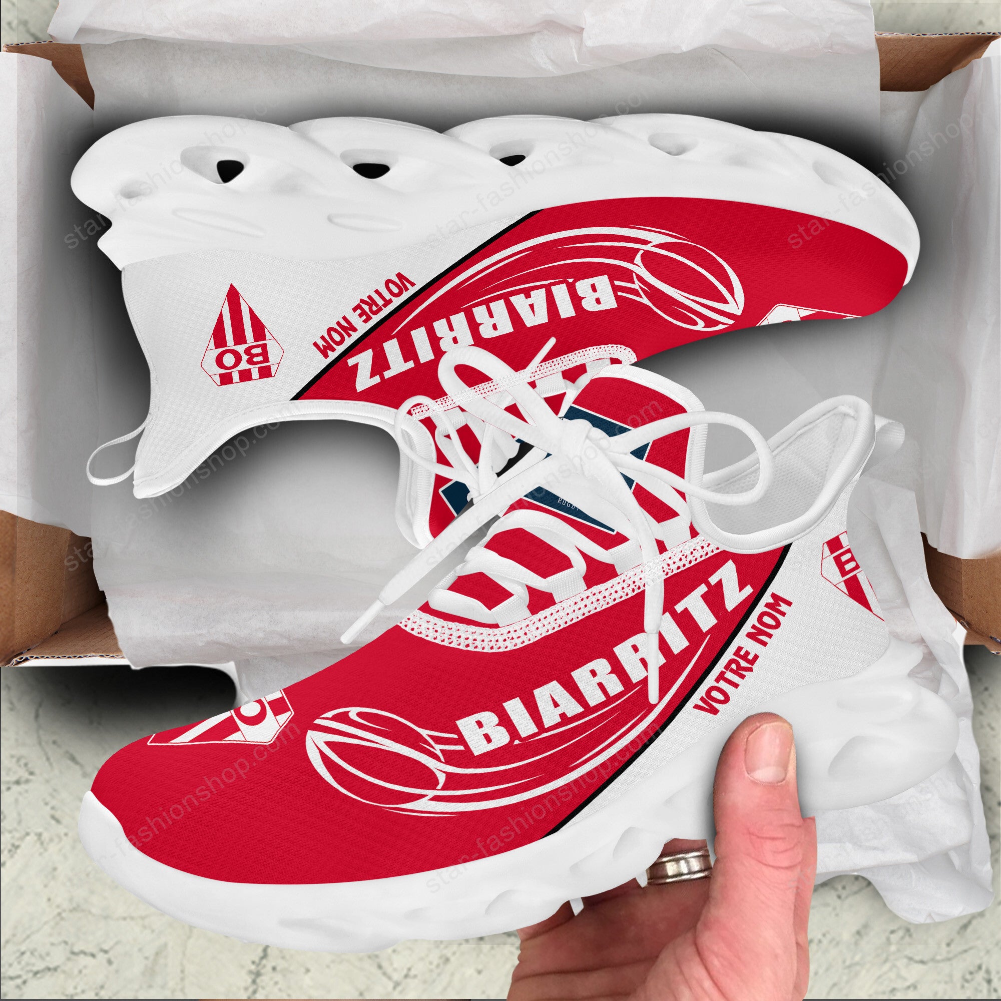 Chaussures Biarritz Olympique 03 - Baskets Rugby