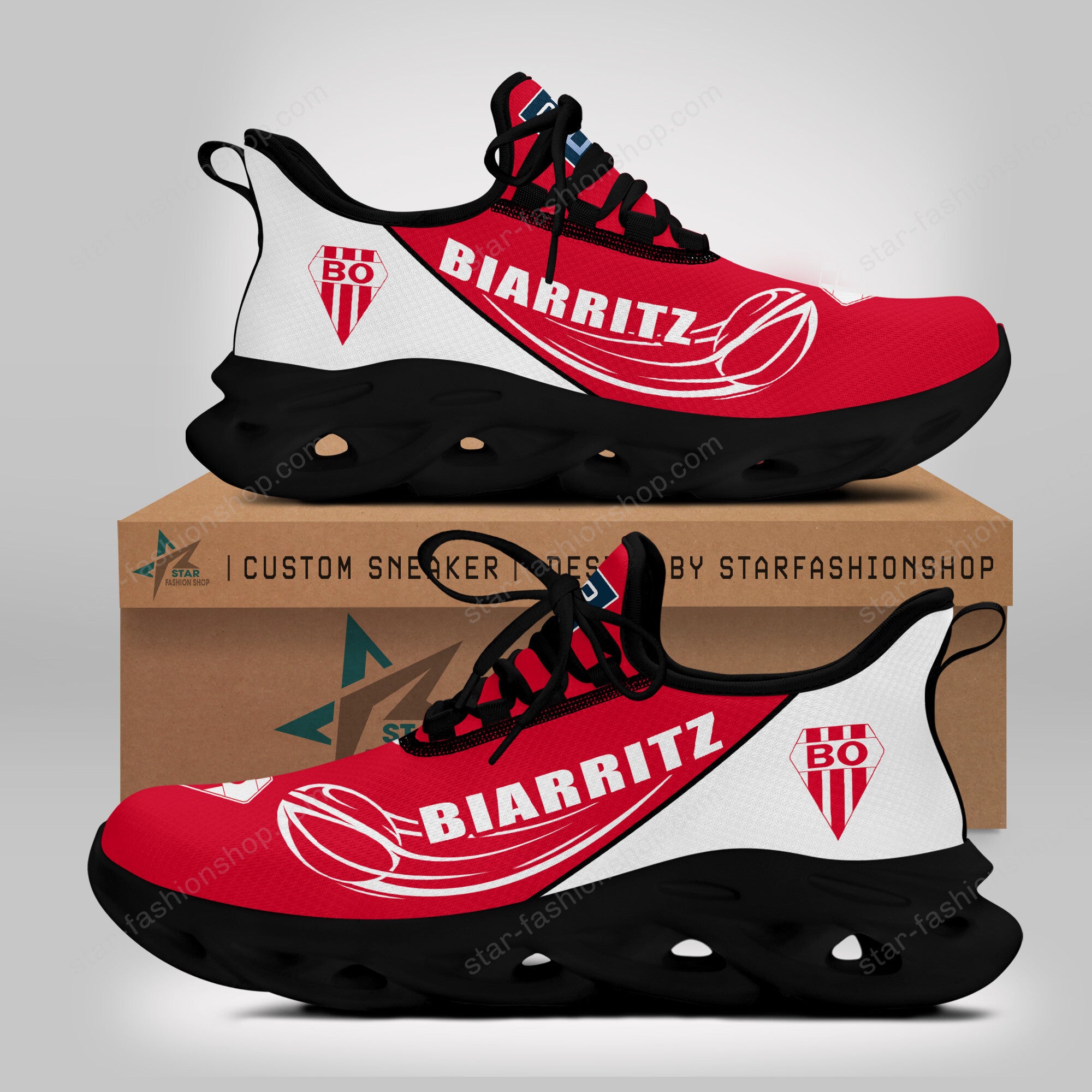 Chaussures Biarritz Olympique 02 - Baskets Rugby
