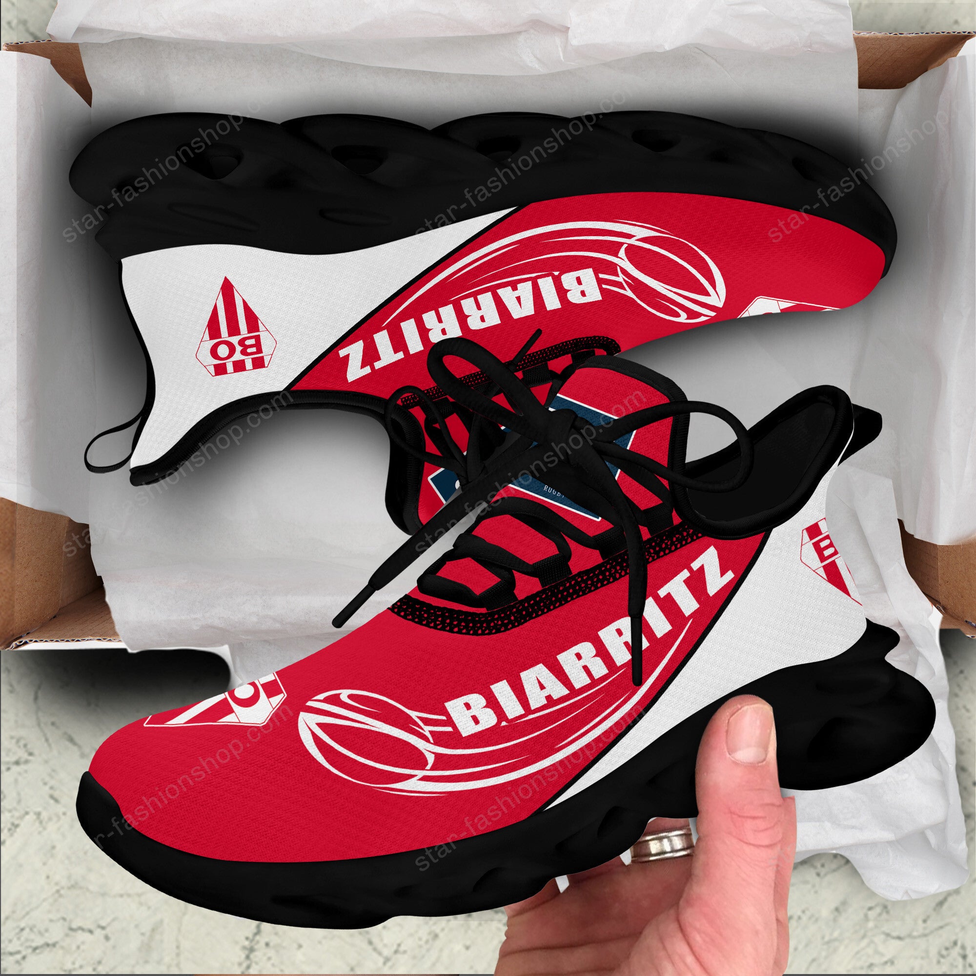 Chaussures Biarritz Olympique 02 - Baskets Rugby