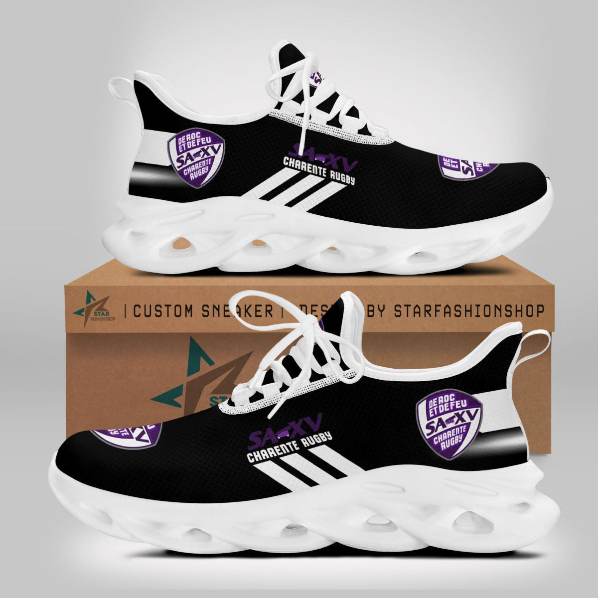 Chaussures SAXV Charente Rugby 06 - Baskets Rugby