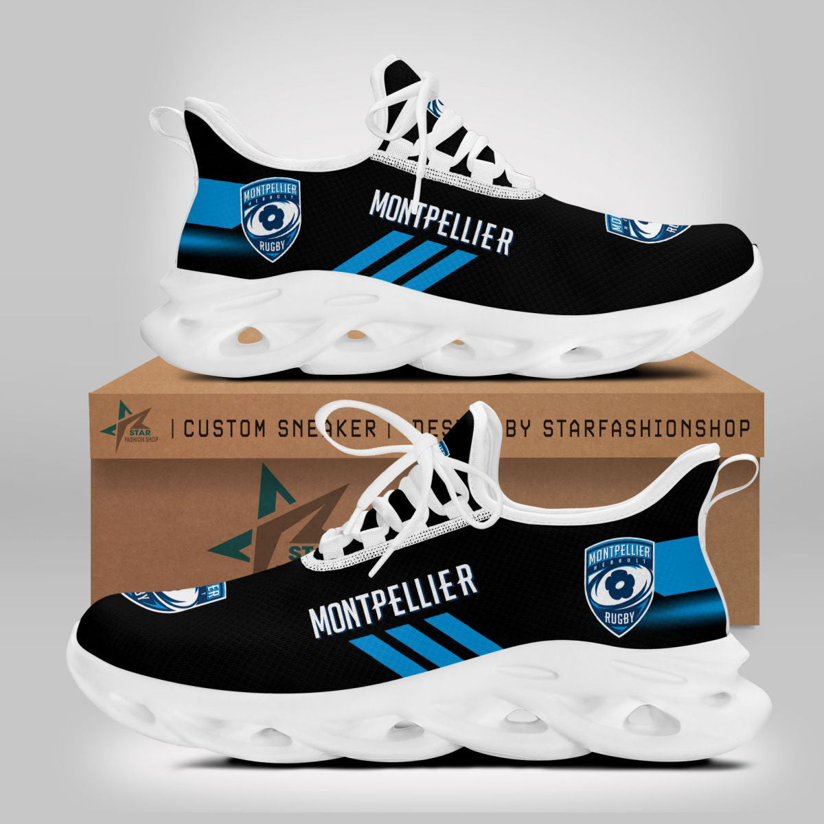 Chaussures Montpellier Herault Rugby 08 - Baskets Rugby