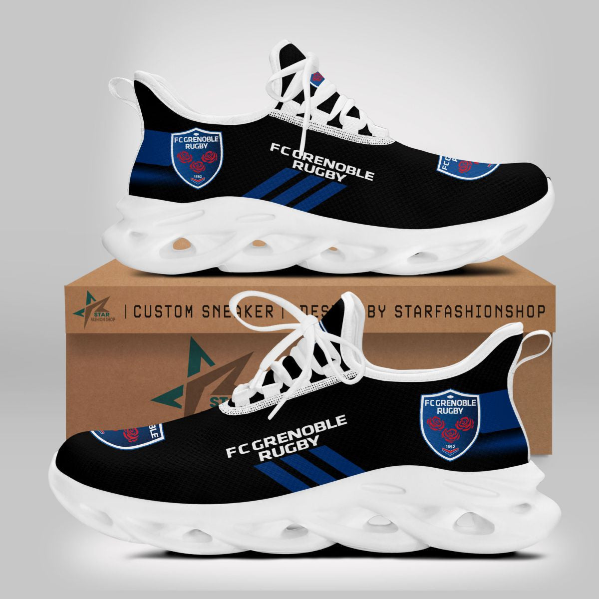 Chaussures FC Grenoble Rugby 08 - Baskets Rugby