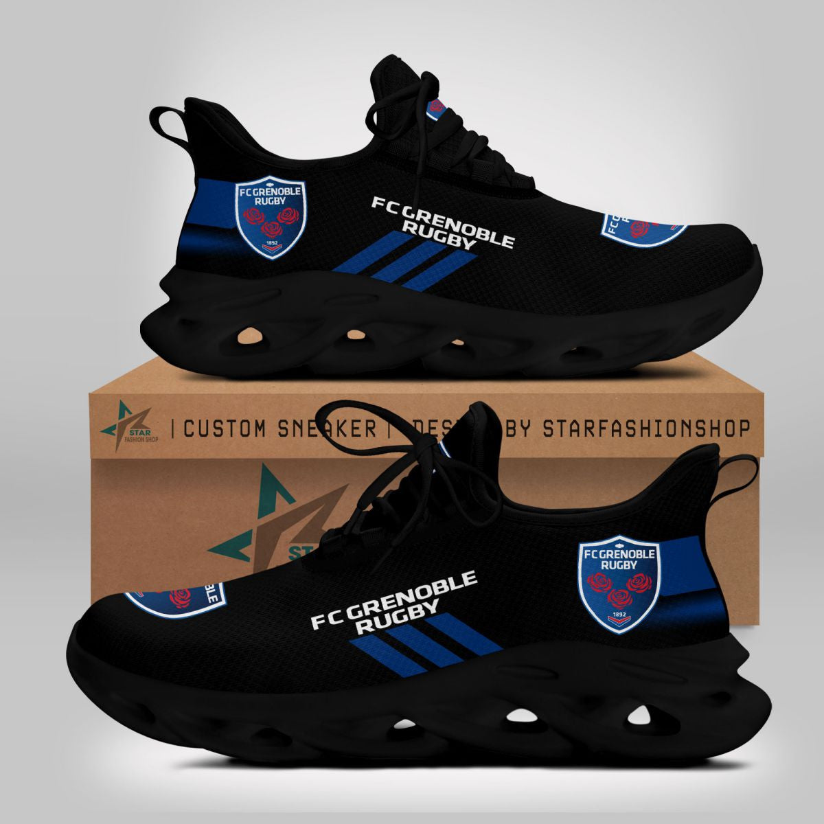 Chaussures FC Grenoble Rugby 08 - Baskets Rugby