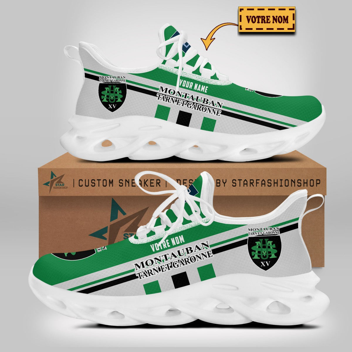 Chaussures US Montauban 04 - Baskets Rugby