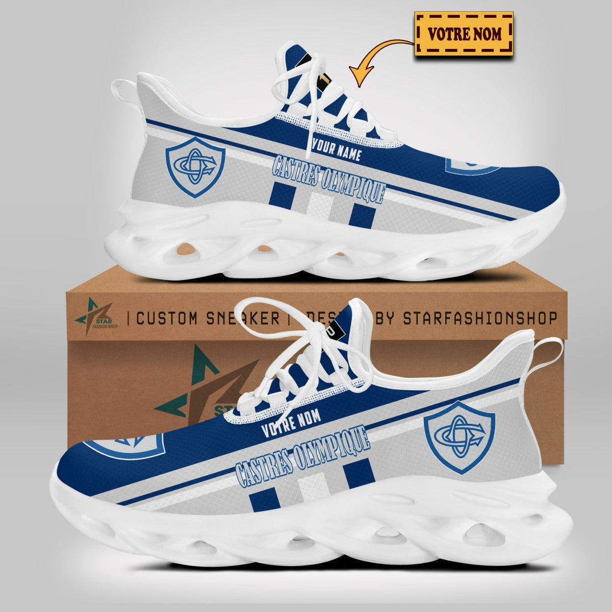 Chaussures Castres Olympique 04 - Baskets Rugby