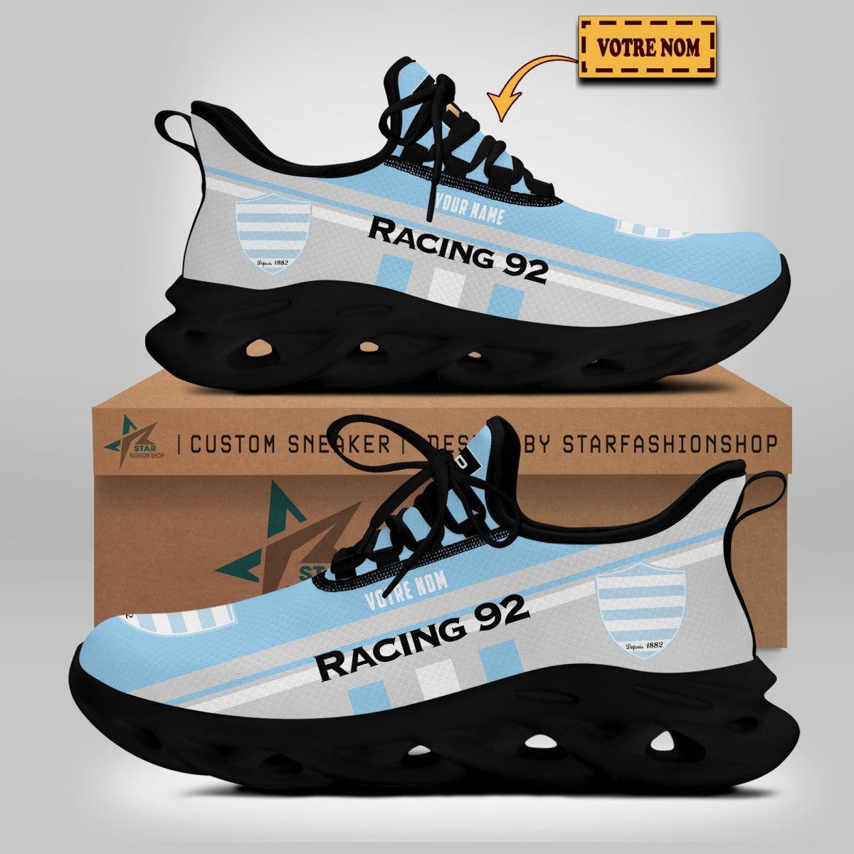 Chaussures Racing 92 04 - Baskets Rugby