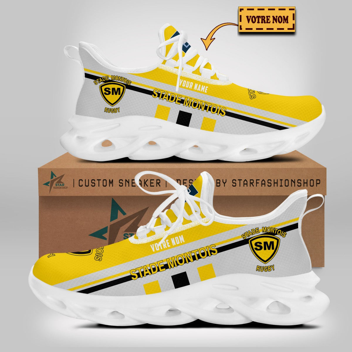 Chaussures Stade Montois Rugby 04 - Baskets Rugby