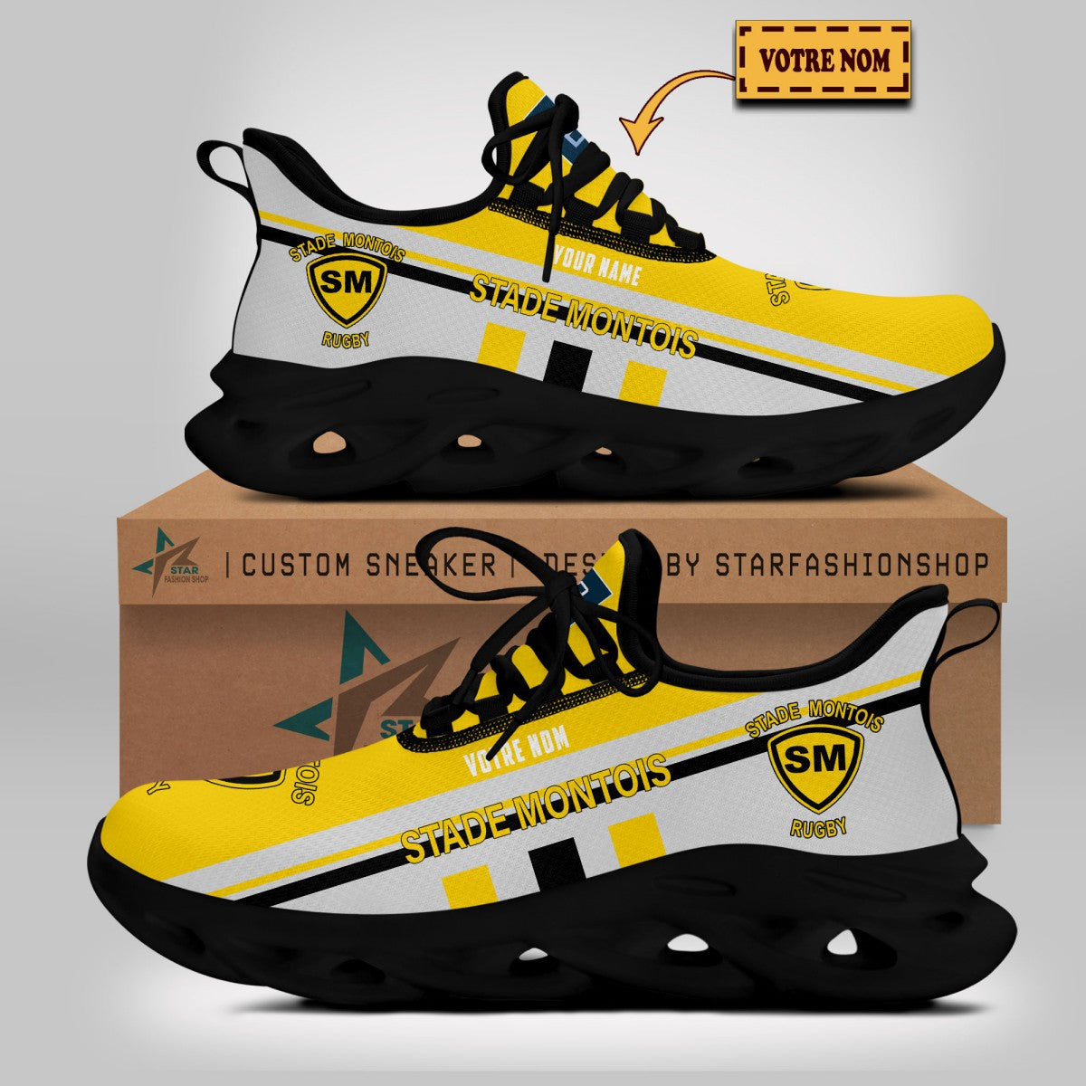 Chaussures Stade Montois Rugby 04 - Baskets Rugby