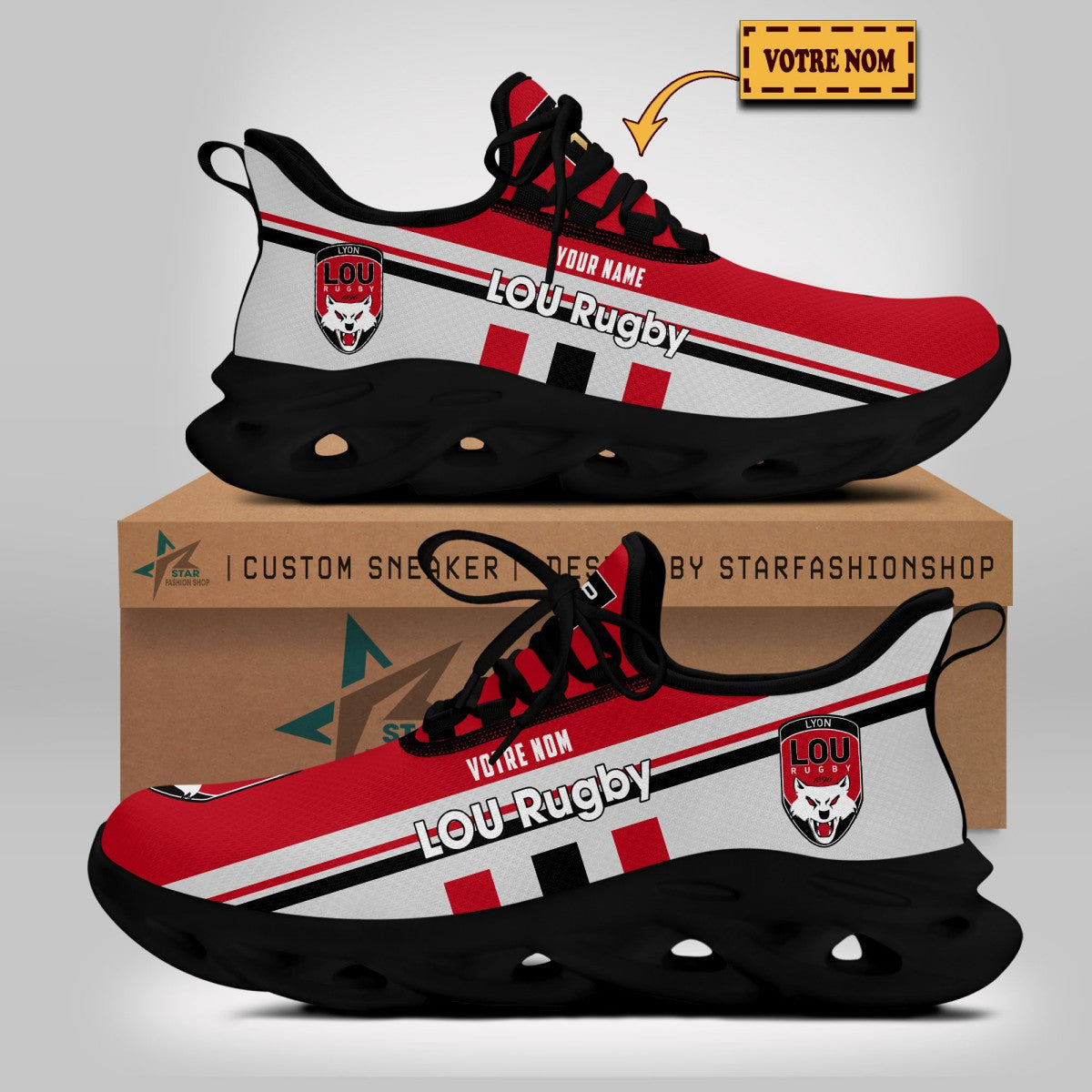 Chaussures Lyon OU 04 - Baskets Rugby