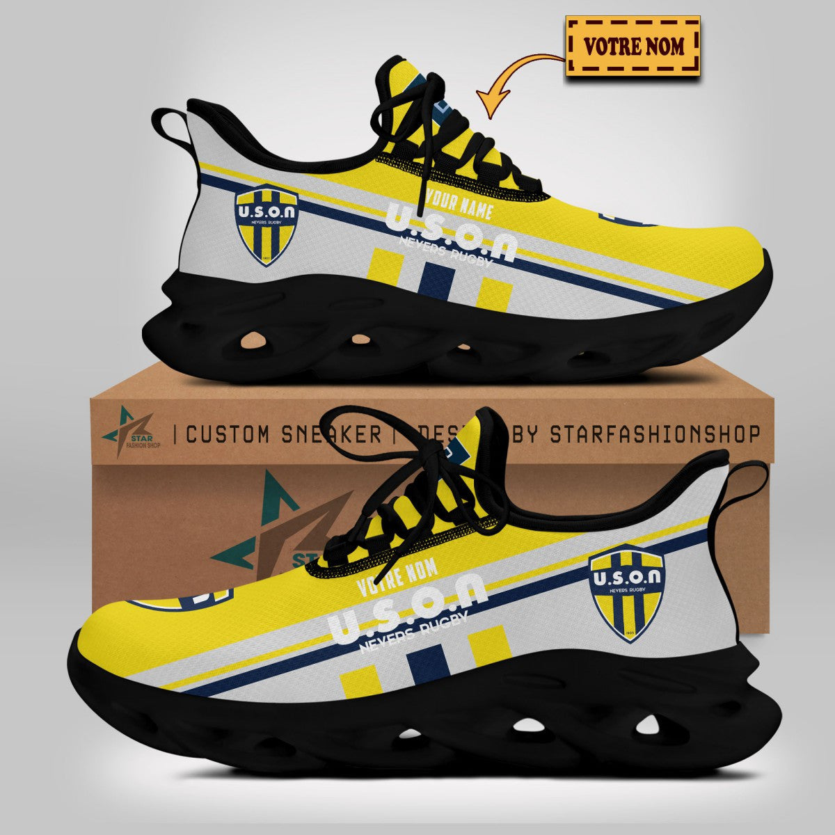 Chaussures USON Nevers 04 - Baskets Rugby