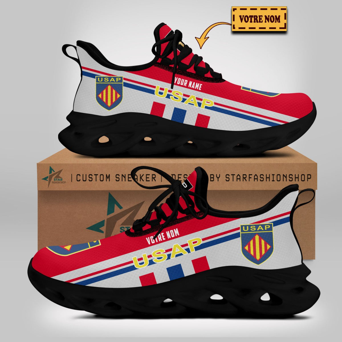 Chaussures USA Perpignan 04 - Baskets Rugby