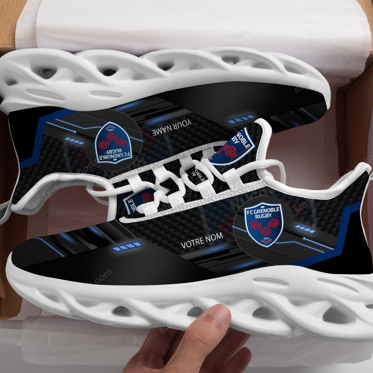 Chaussures FC Grenoble Rugby 05 - Baskets Rugby