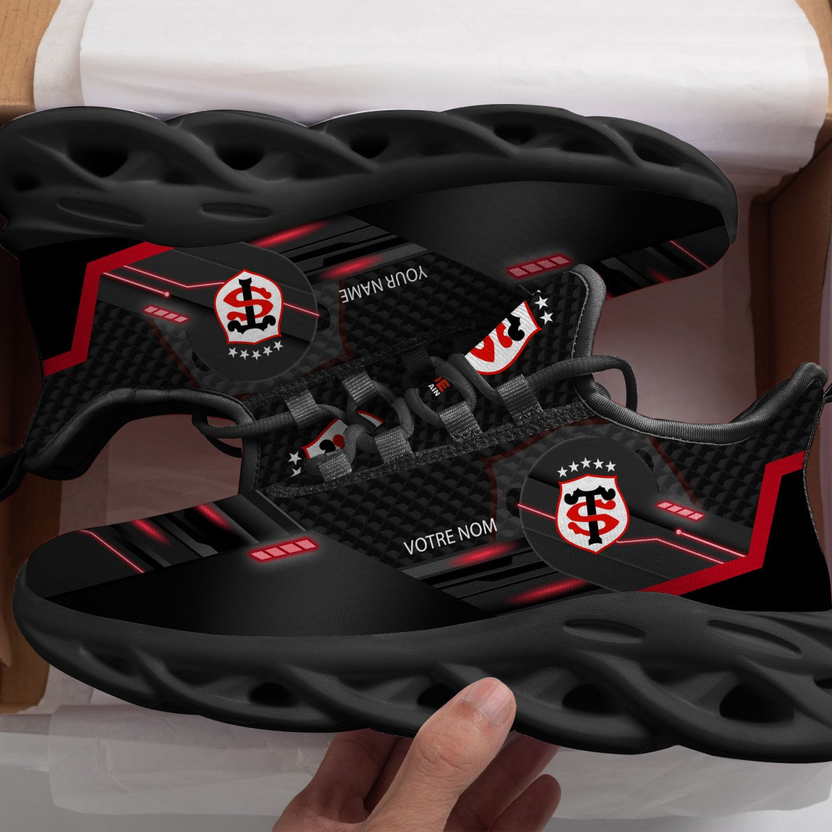 Chaussures Stade Toulousain 04 - Baskets Rugby