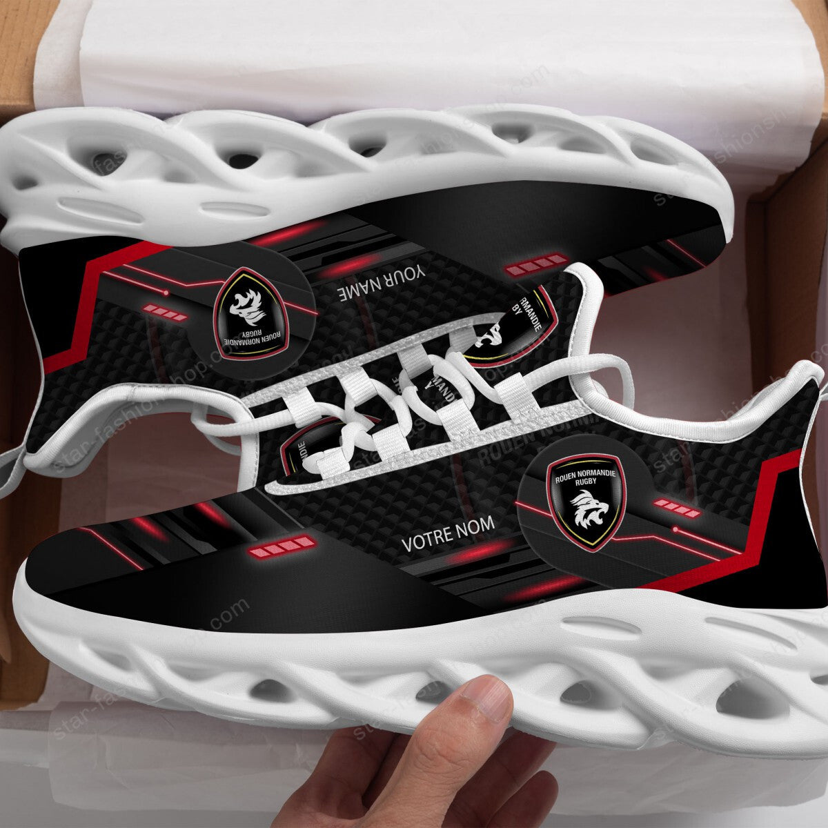 Chaussures Rouen Normandie Rugby 05 - Baskets Rugby