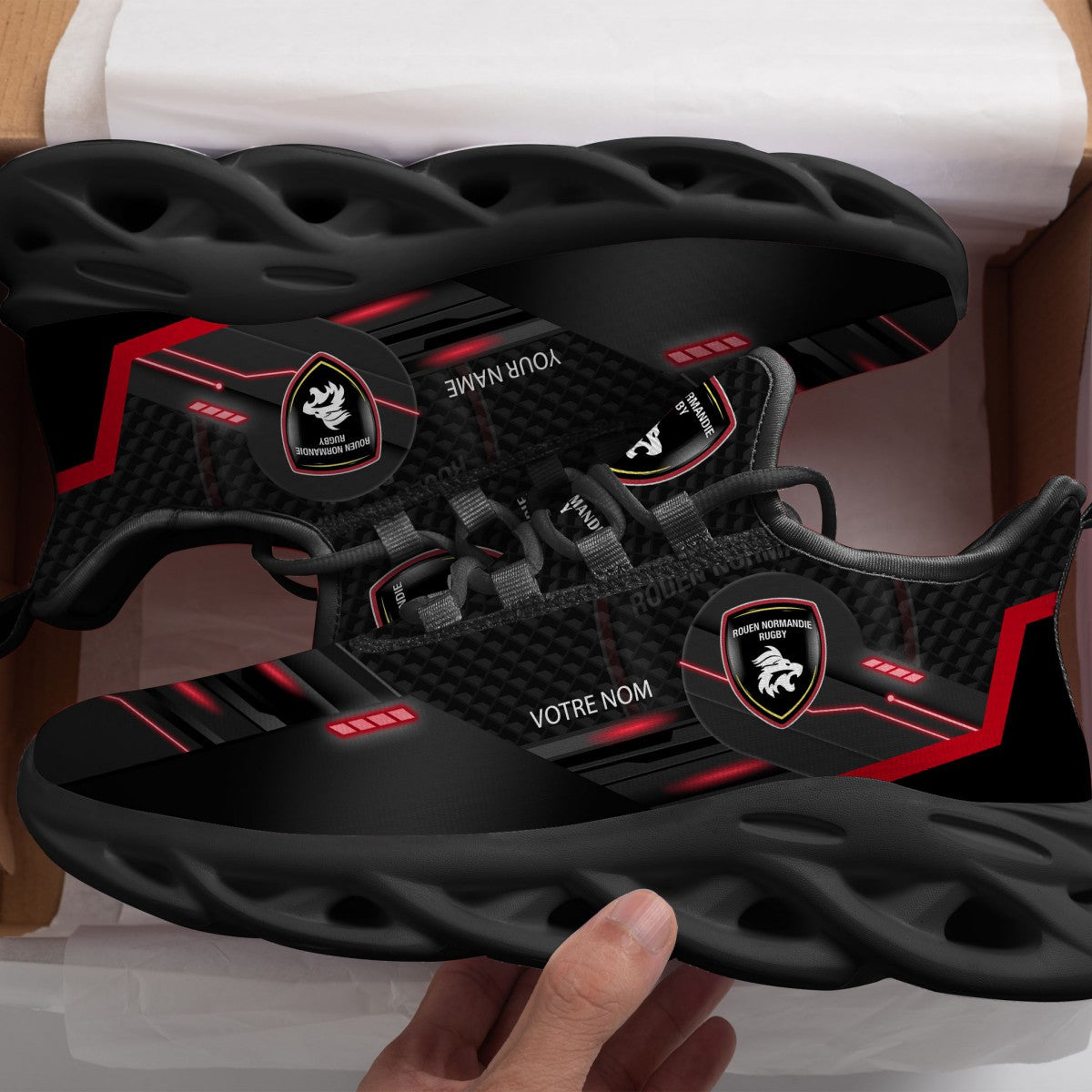 Chaussures Rouen Normandie Rugby 05 - Baskets Rugby