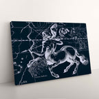 Tableau Toile Cosmique Constellation du Sagittaire Zodiaque