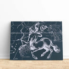 Tableau Toile Cosmique Constellation du Sagittaire Zodiaque